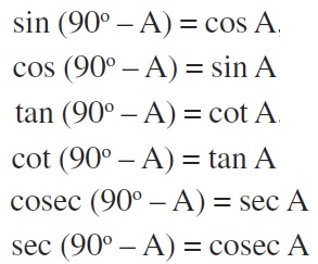 Trigonometry - Formulae