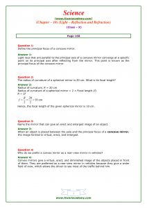 NCERT Solutions for Class 10 Science Chapter 10 Page 168 Question 1, 2, 3, 4