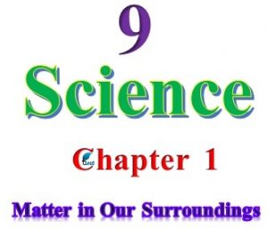 NCERT Solutions for Class 9 Science Chapter 1 PDF