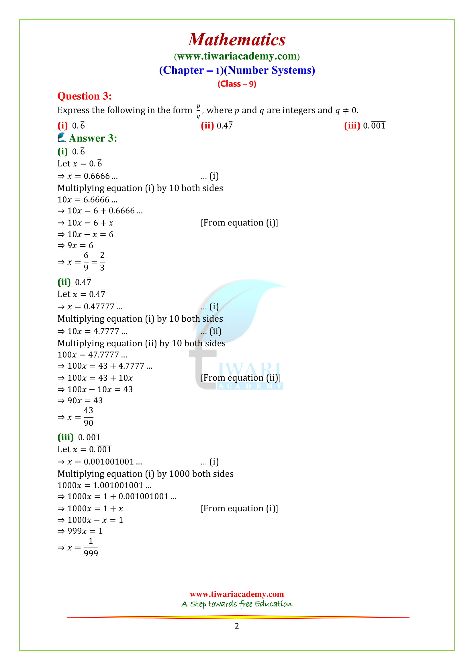 9 chapter 1 functions and graphs section 1 3 exercises answers