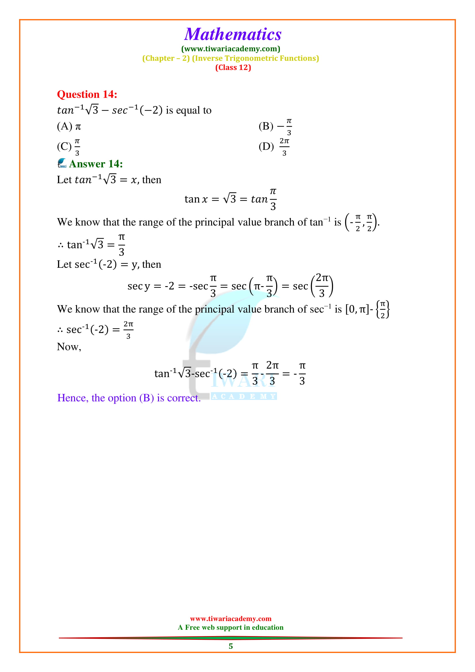 Ncert solutions for class 12 maths chapter 2 exercise 2 1 in pdf 