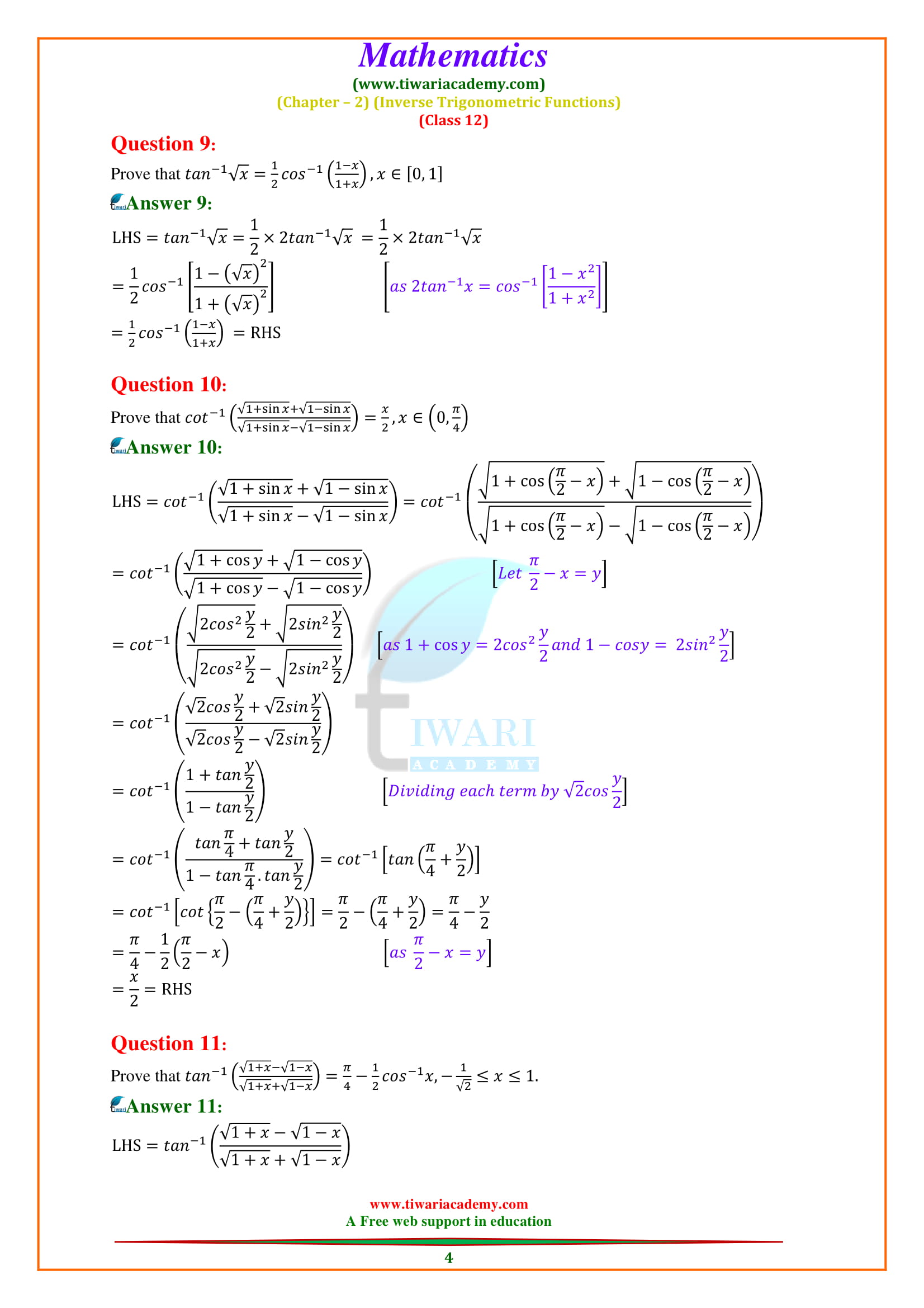 12 maths miscellaneous 2