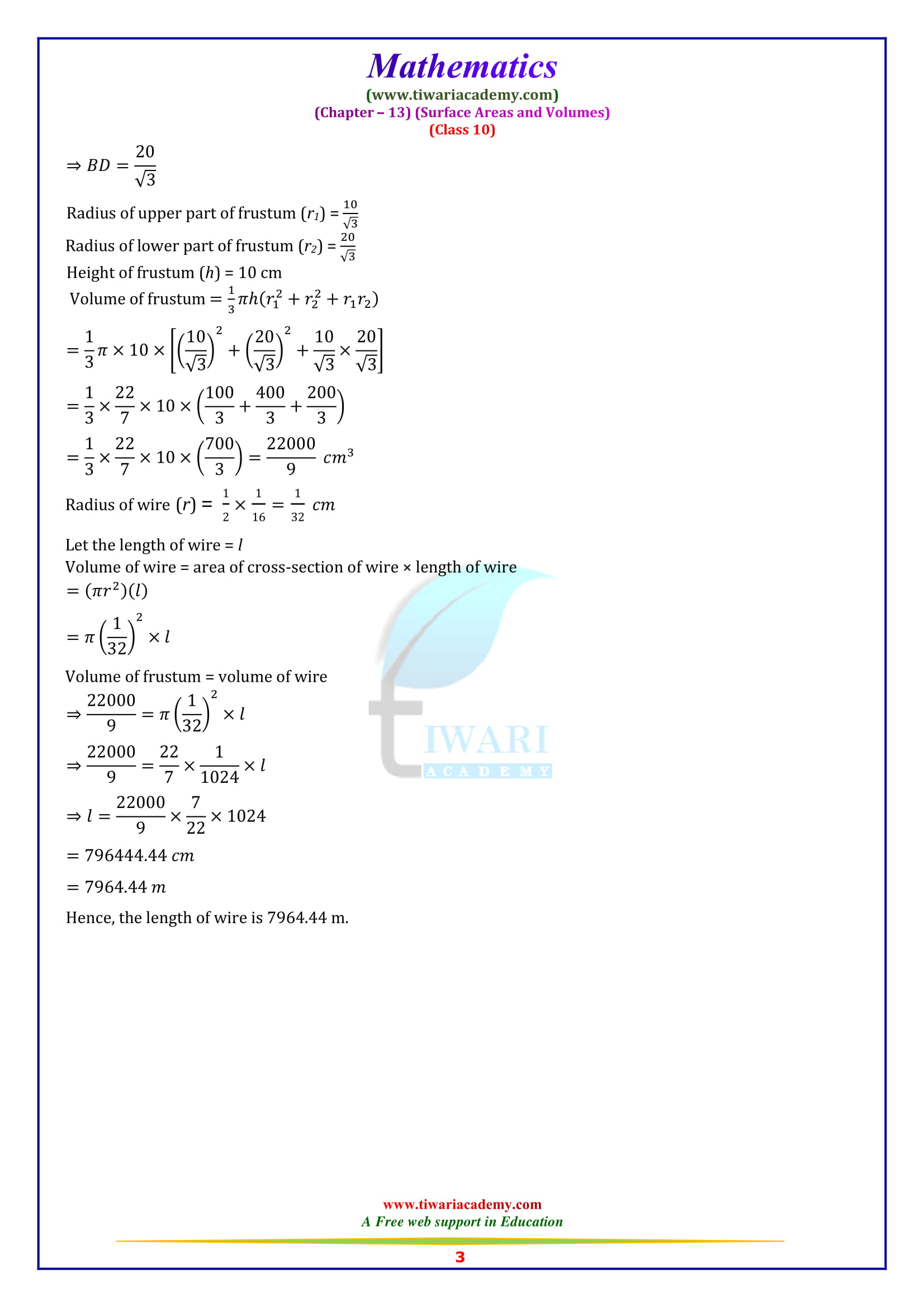 NCERT Solutions for Class 10 Maths Chapter 13 Exercise 13.4 free for cbse and up board.