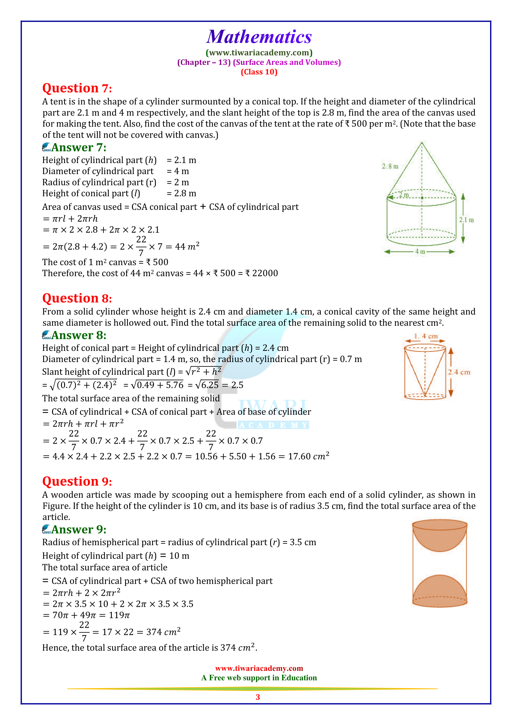 10 maths exercise 8.1