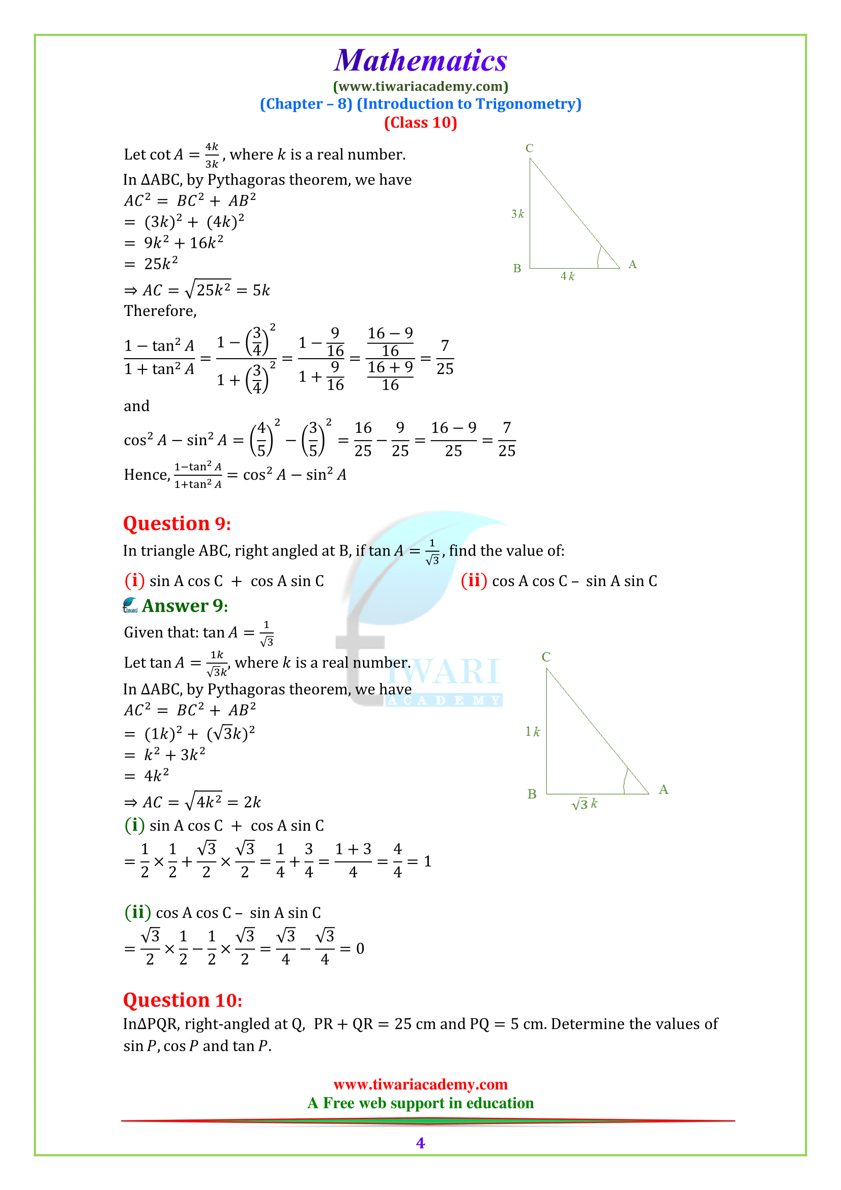 trigo 8.1 class 10
