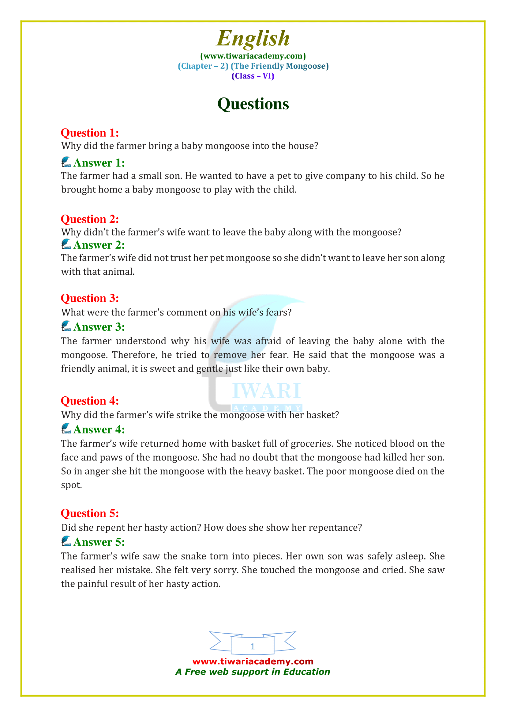 6 English A pact with the Sun Chapter 2