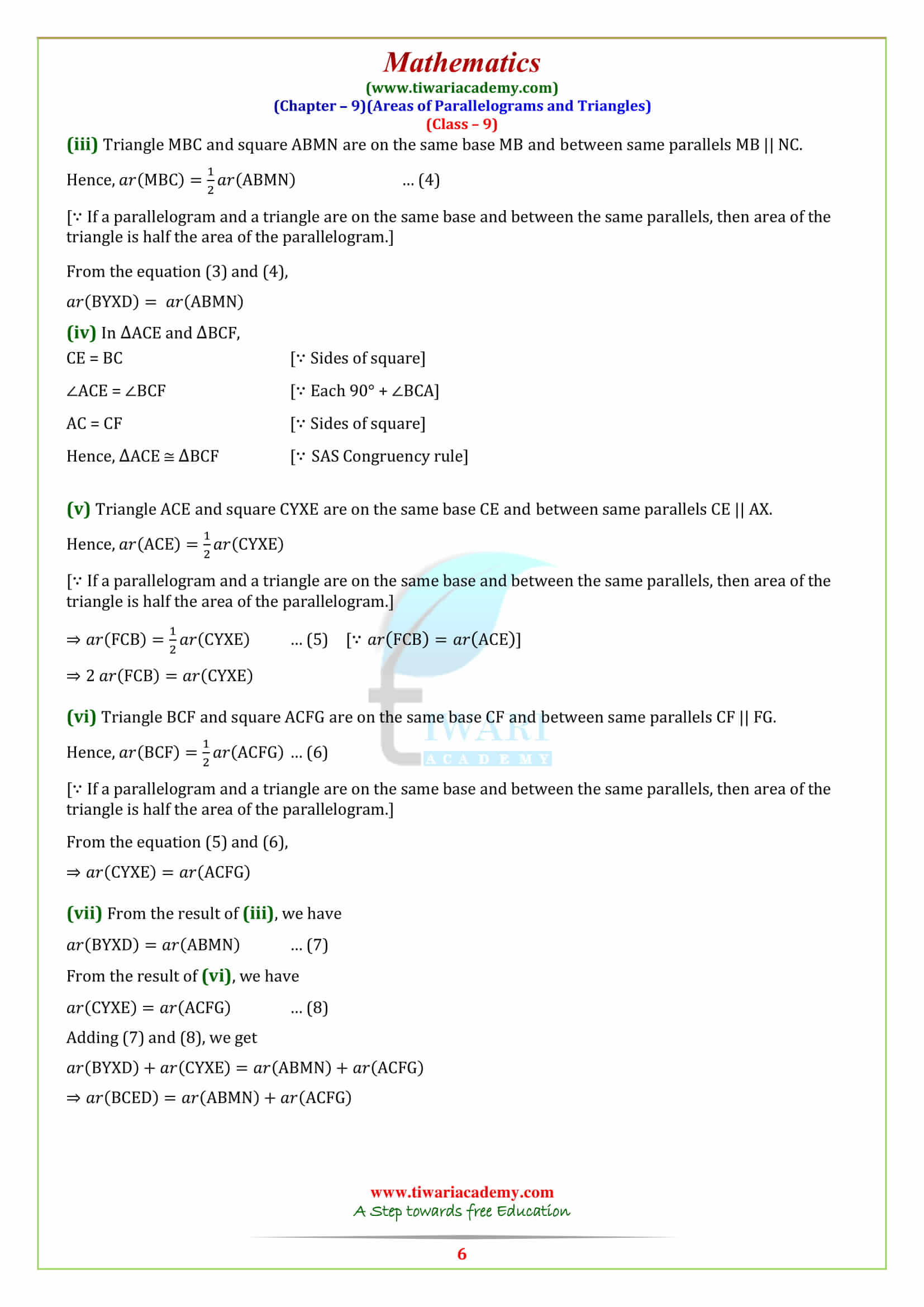 9 Maths Exercise 9.4 for all boards in english medim optional exercises