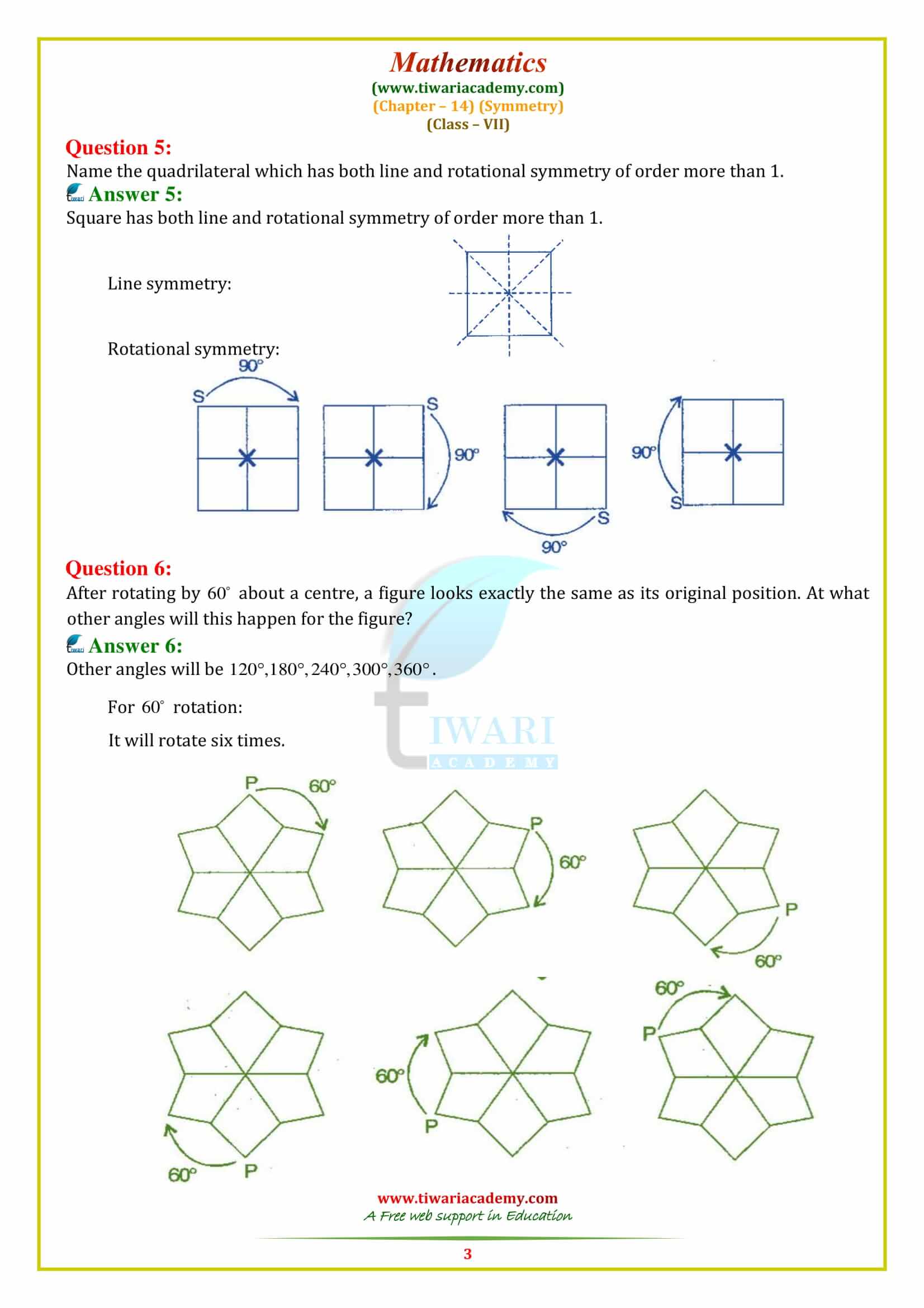 7 Maths Exercise 14.3 solutions