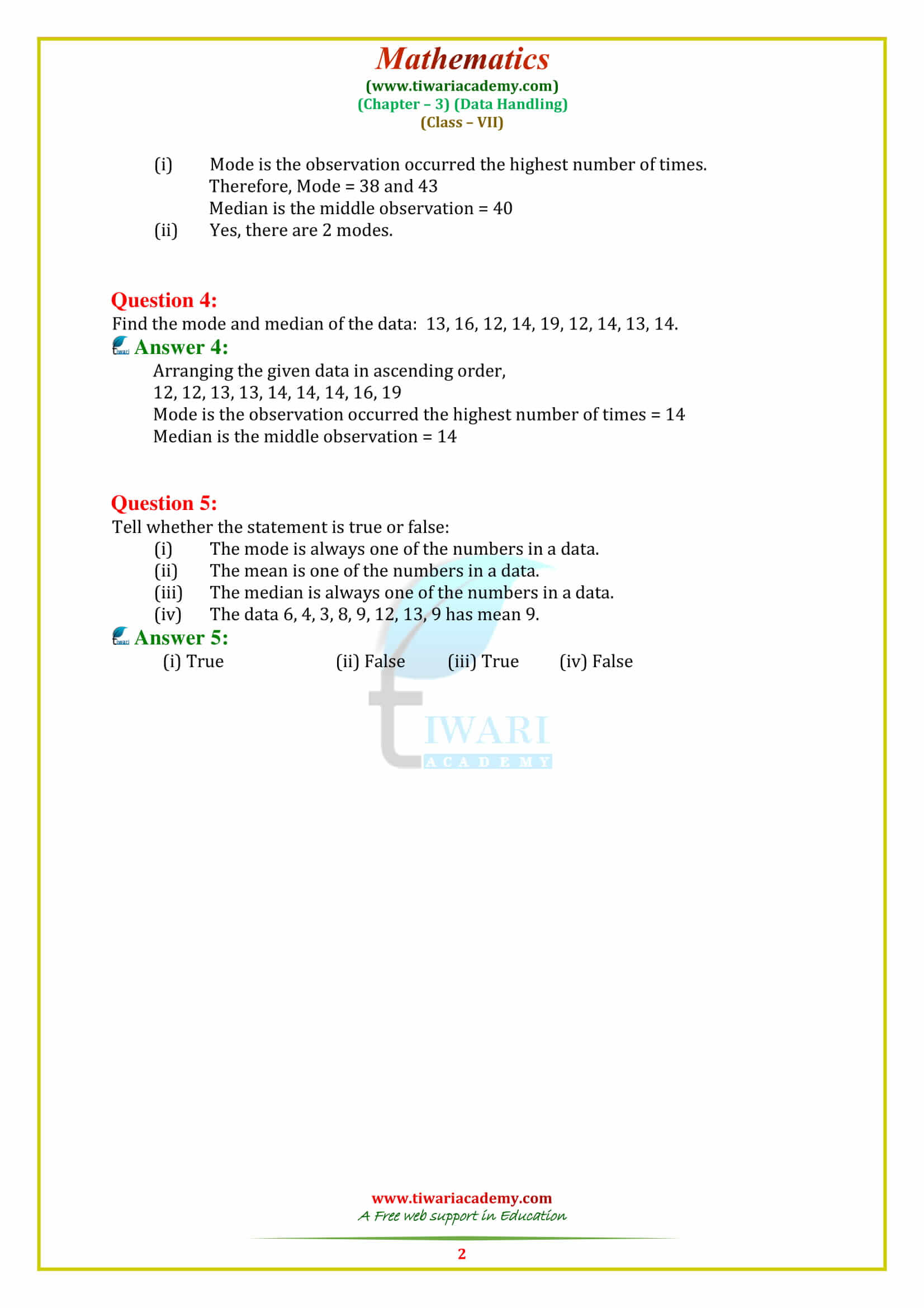 NCERT Solutions for Class 7 Maths Chapter 3 Exercise 3.2 in english pdf free download