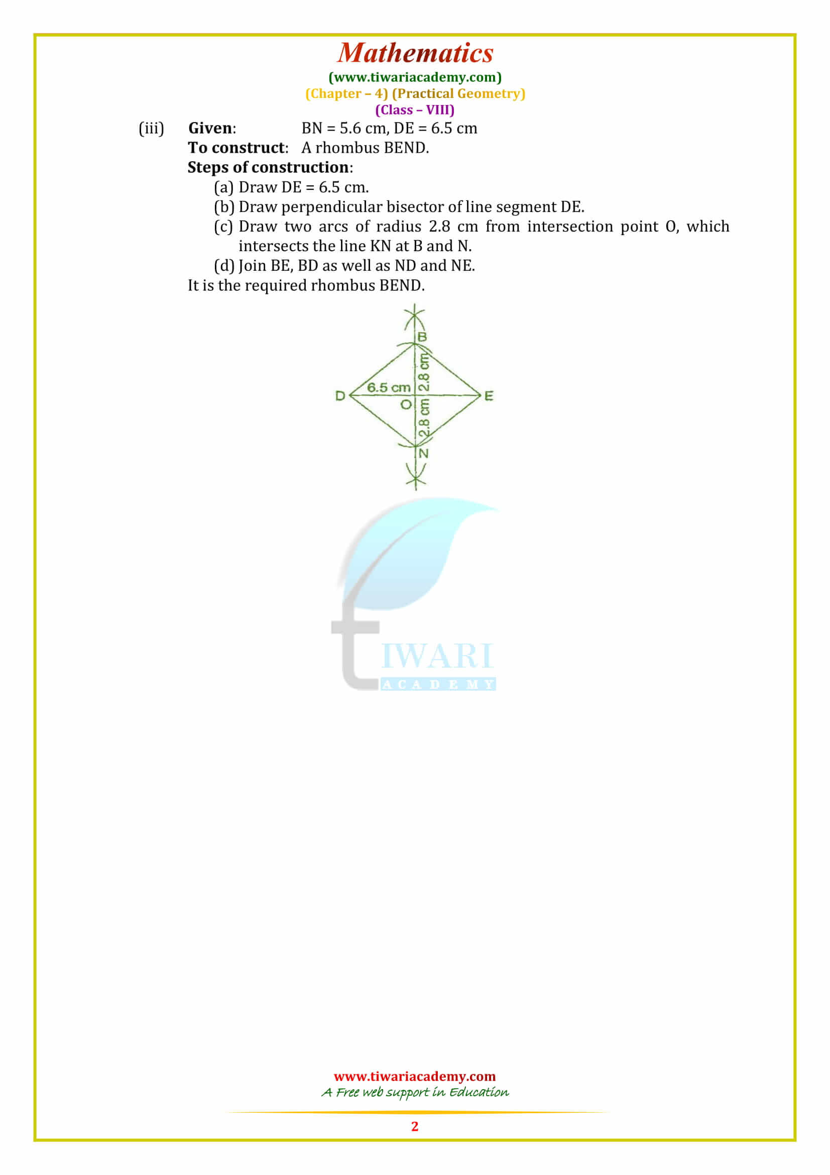 NCERT Solutions for Class 8 Maths Chapter 4 Exercise 4.2 in english medium