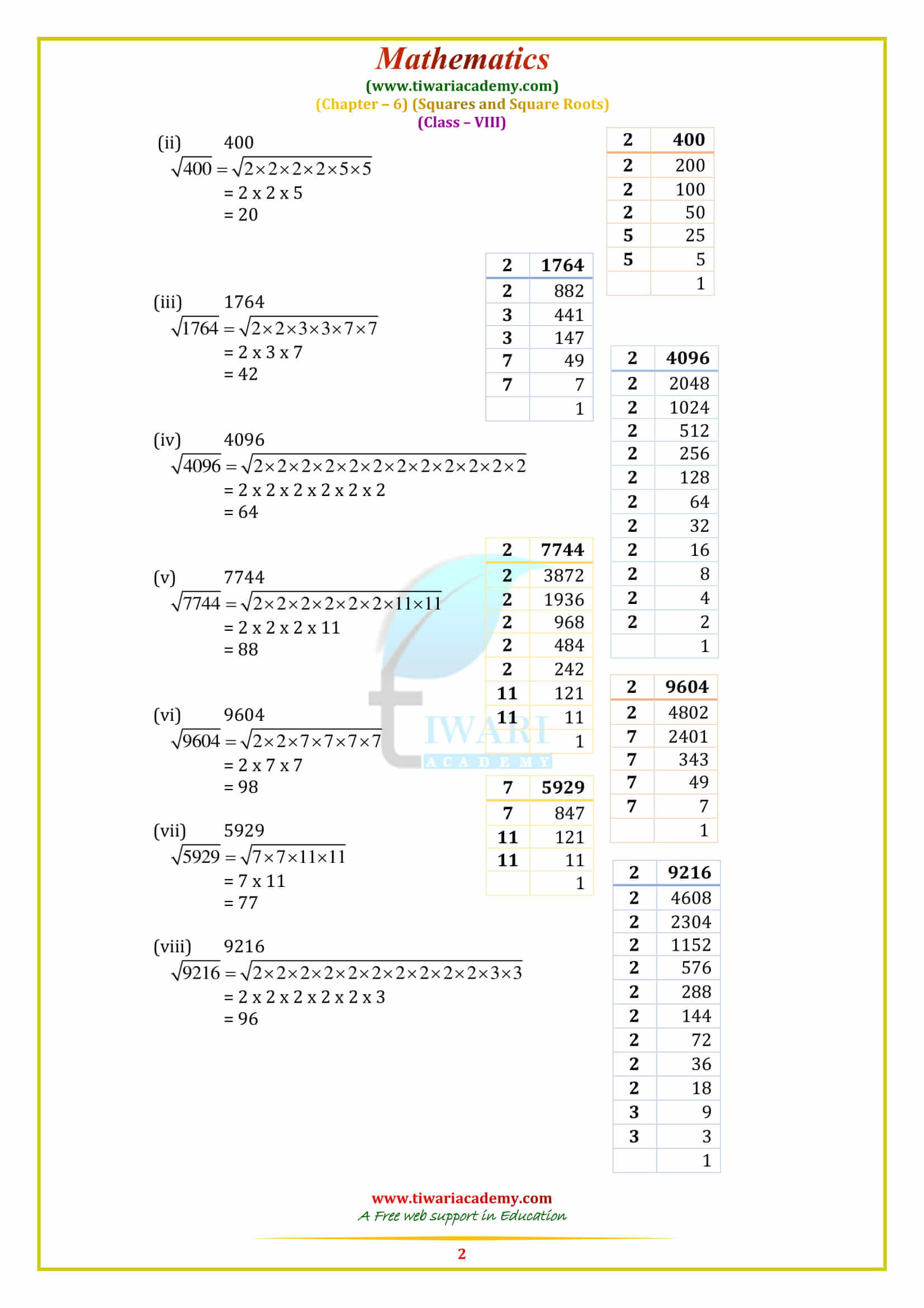 NCERT Solutions for Class 8 Maths Chapter 6 Exercise 6.3 in pdf download