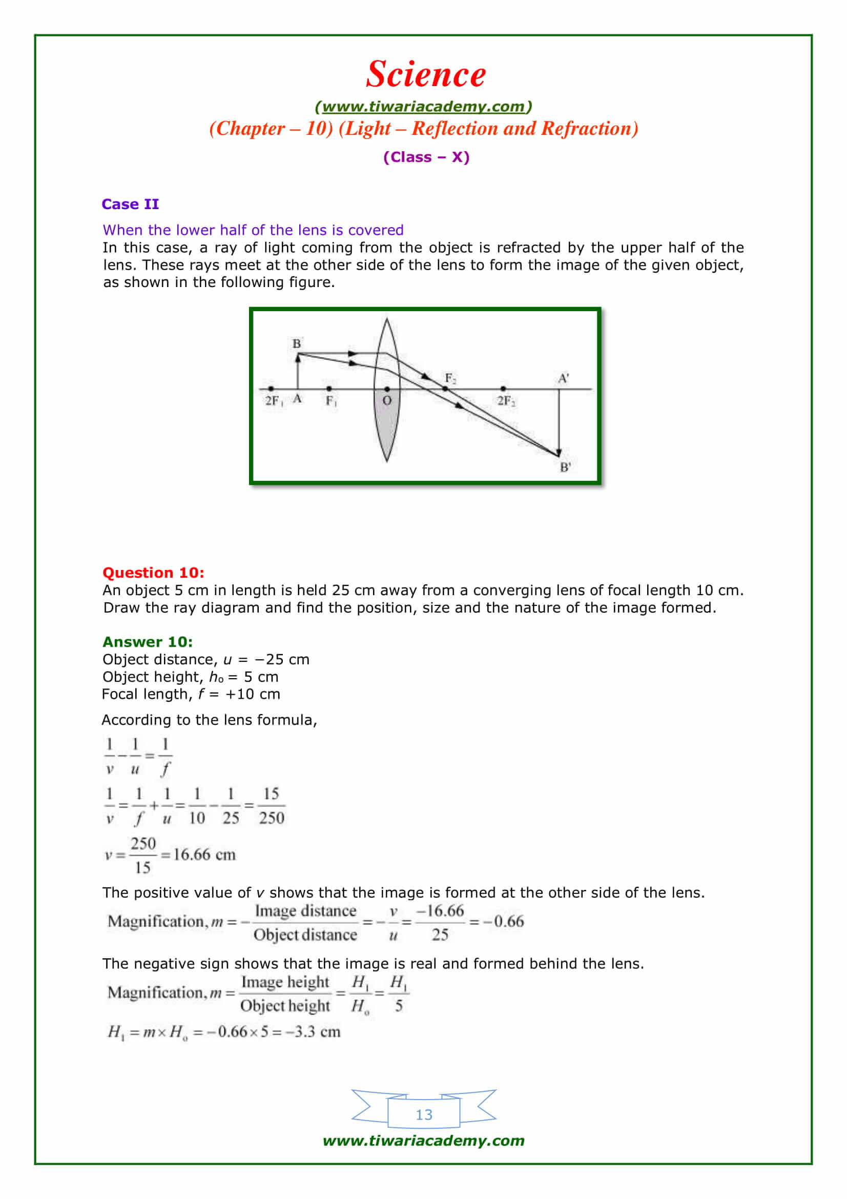 class 10 science chapter 10 in pdf form