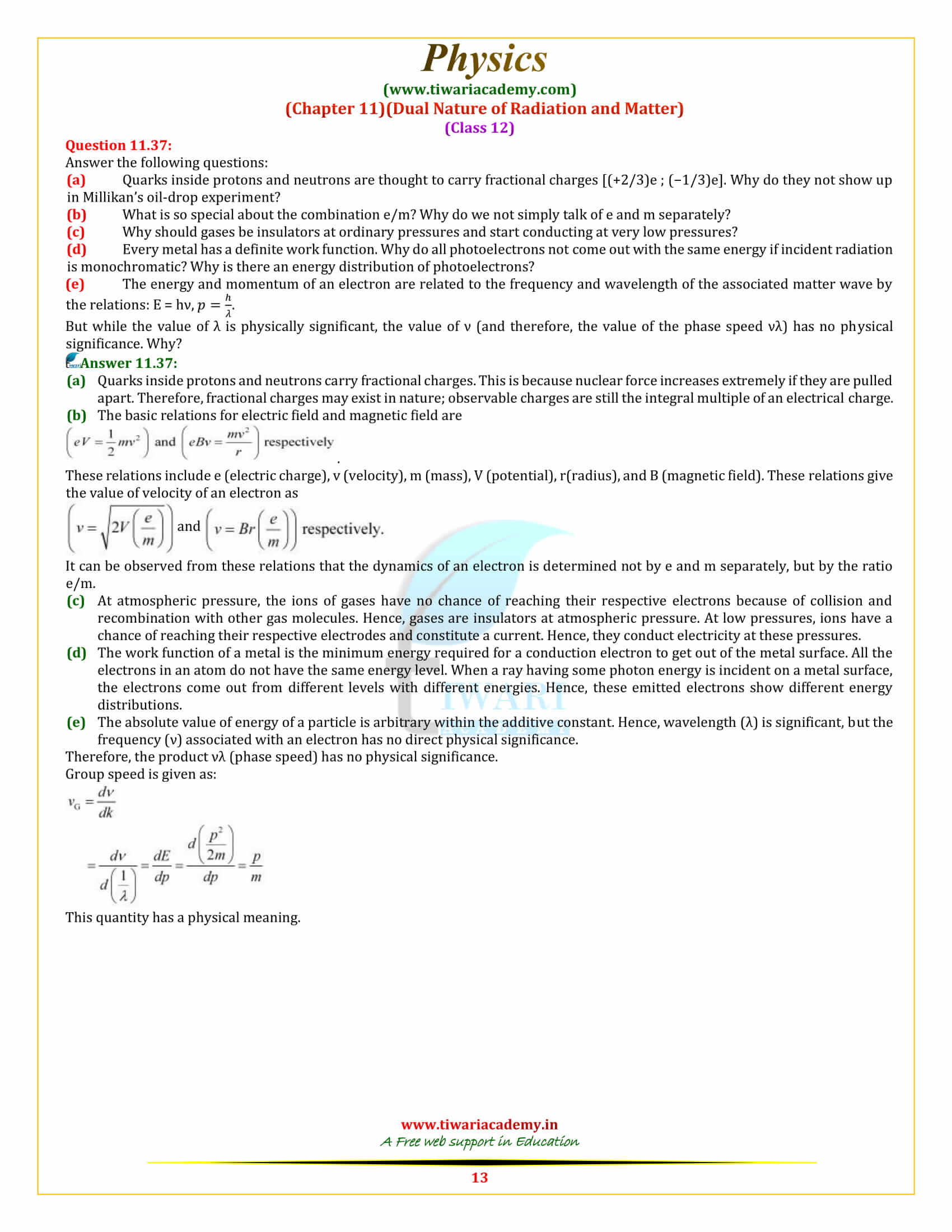 12 Physics Chapter 11 solutions in pdf