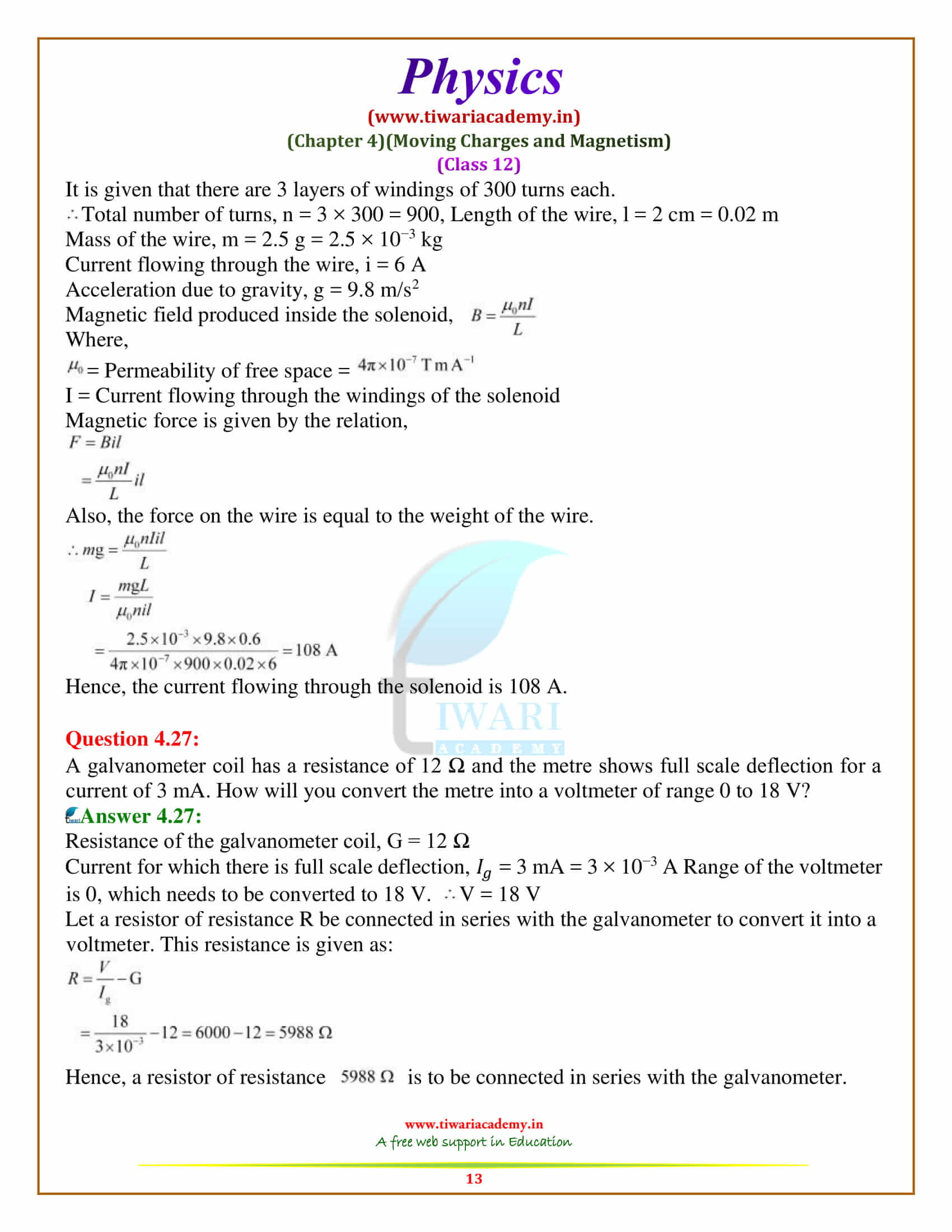 12 Physics Chapter 4 download