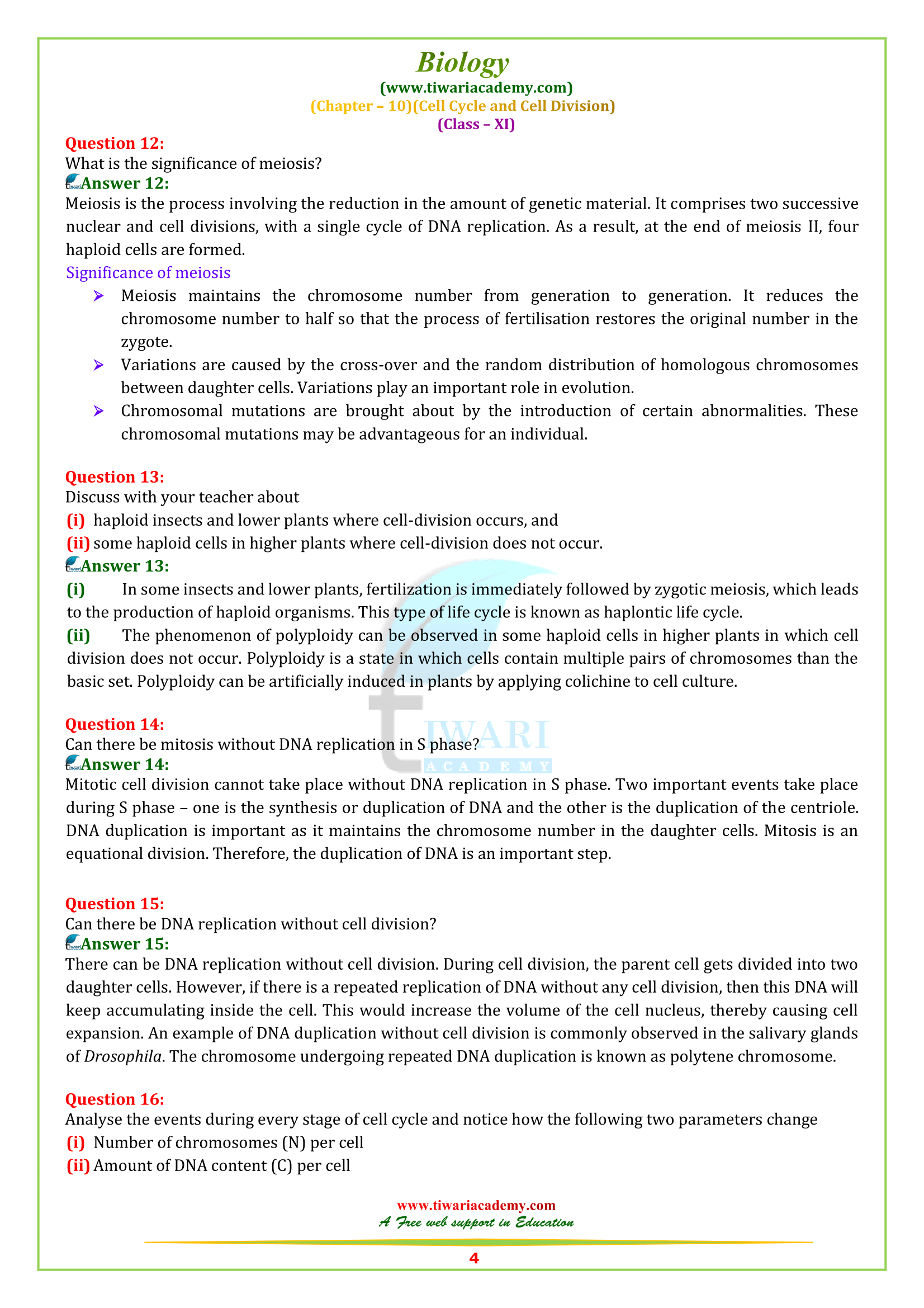11 biology chapter 10 answers