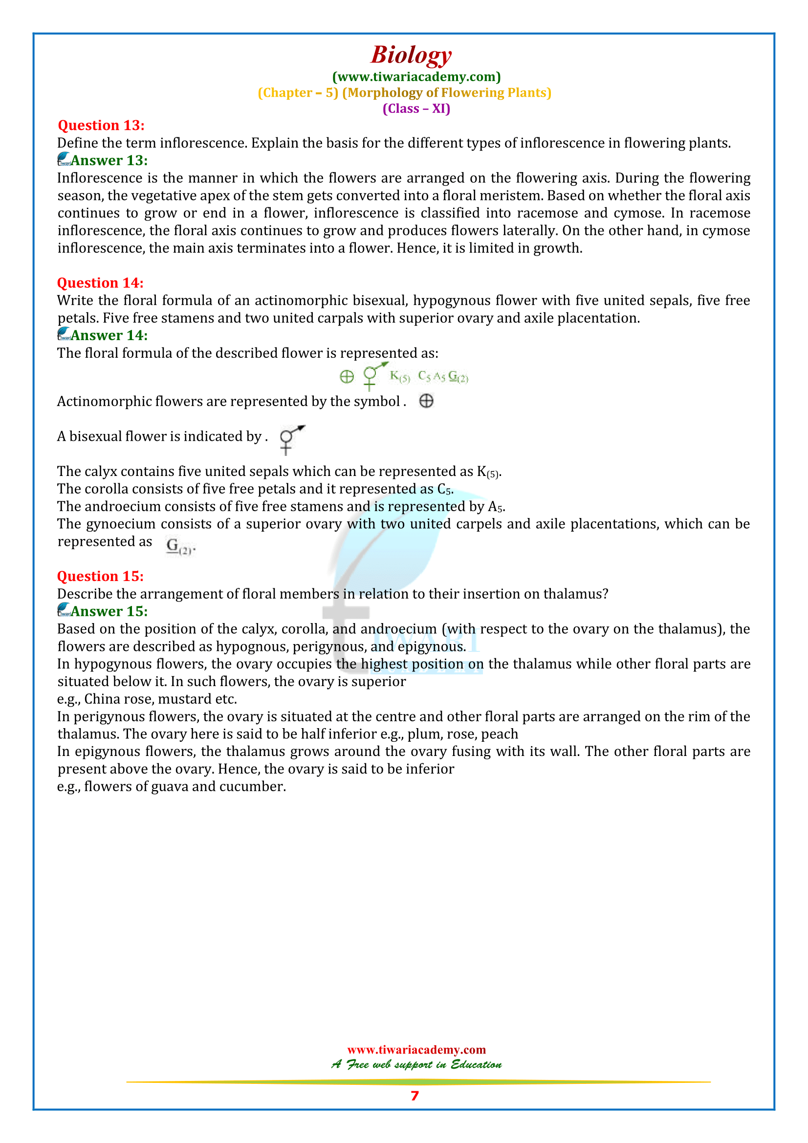 11 bio ch. 5 answers