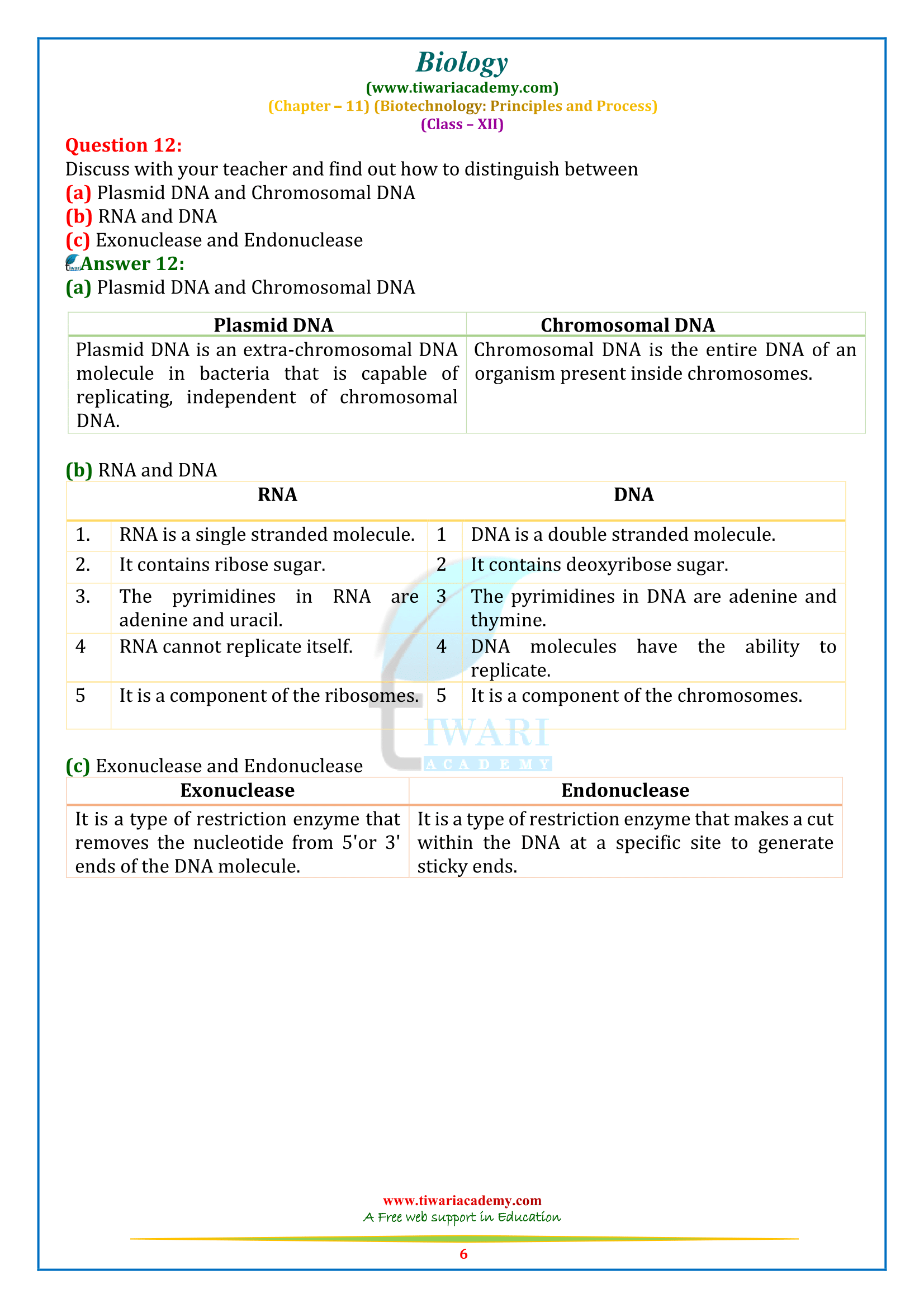 12 Bio chapter 11 guide free
