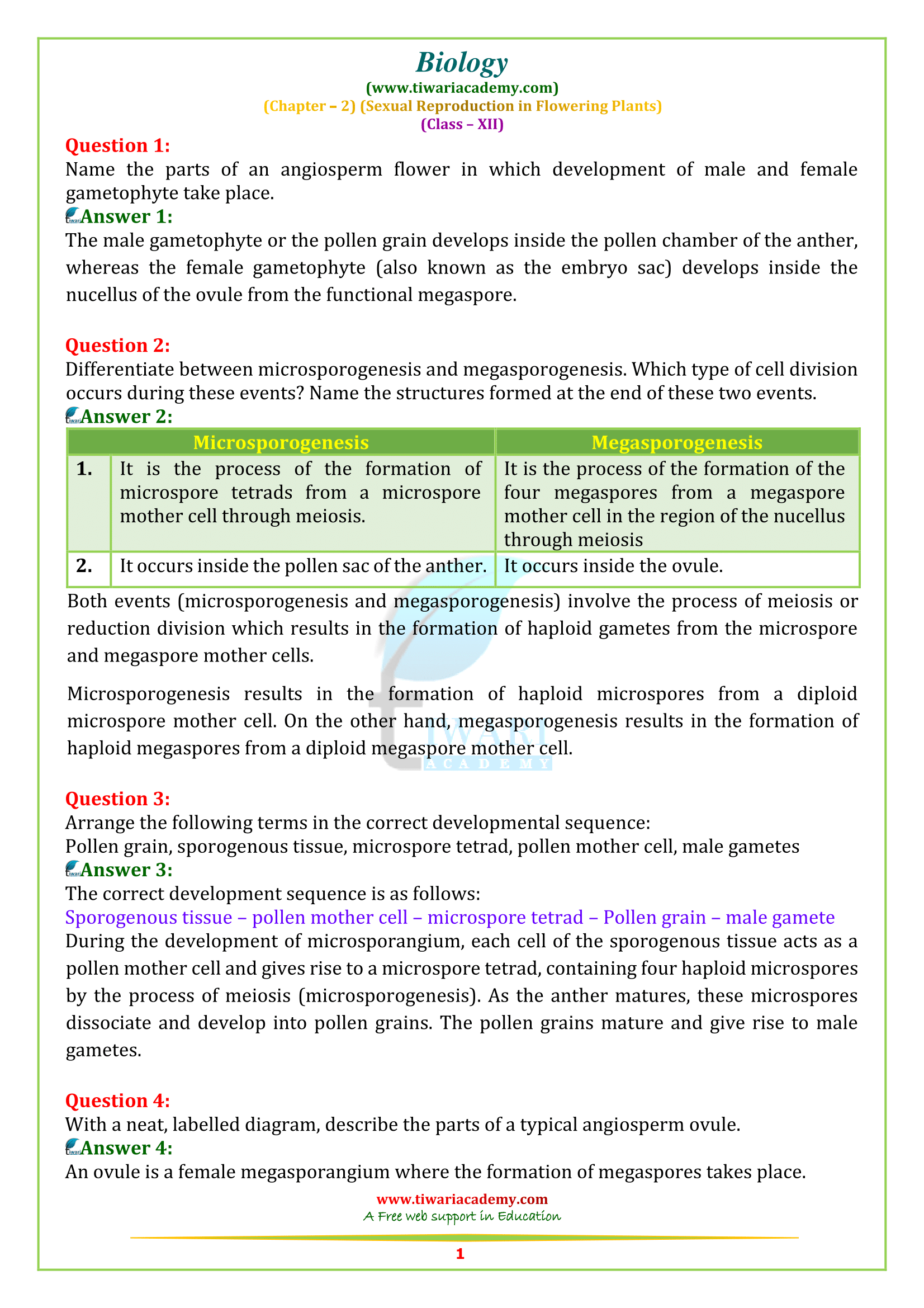 Biology Form 4 Chapter 2 Questions Answers  LeonardoewaVega