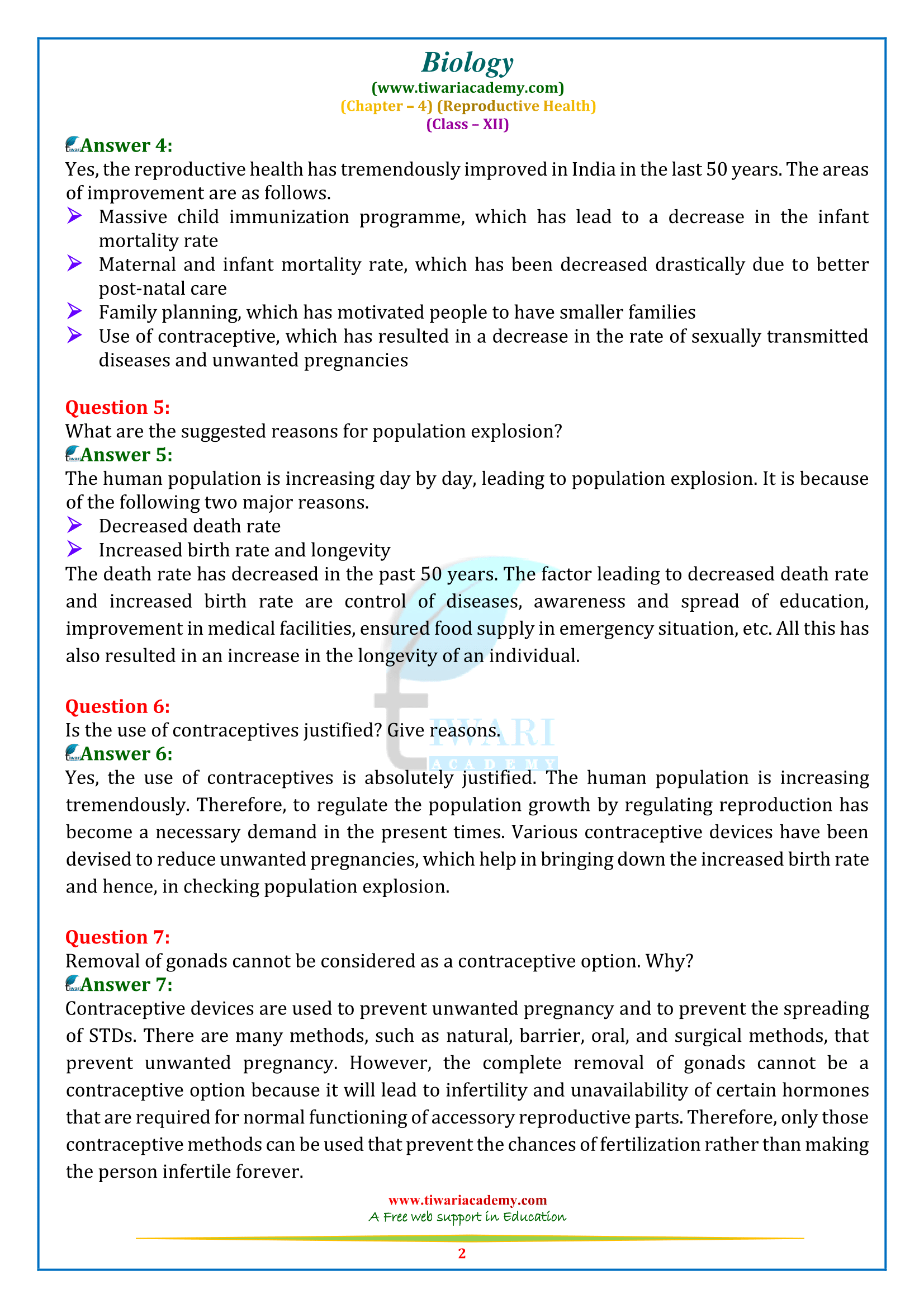 biology form 4 chapter 5 essay question