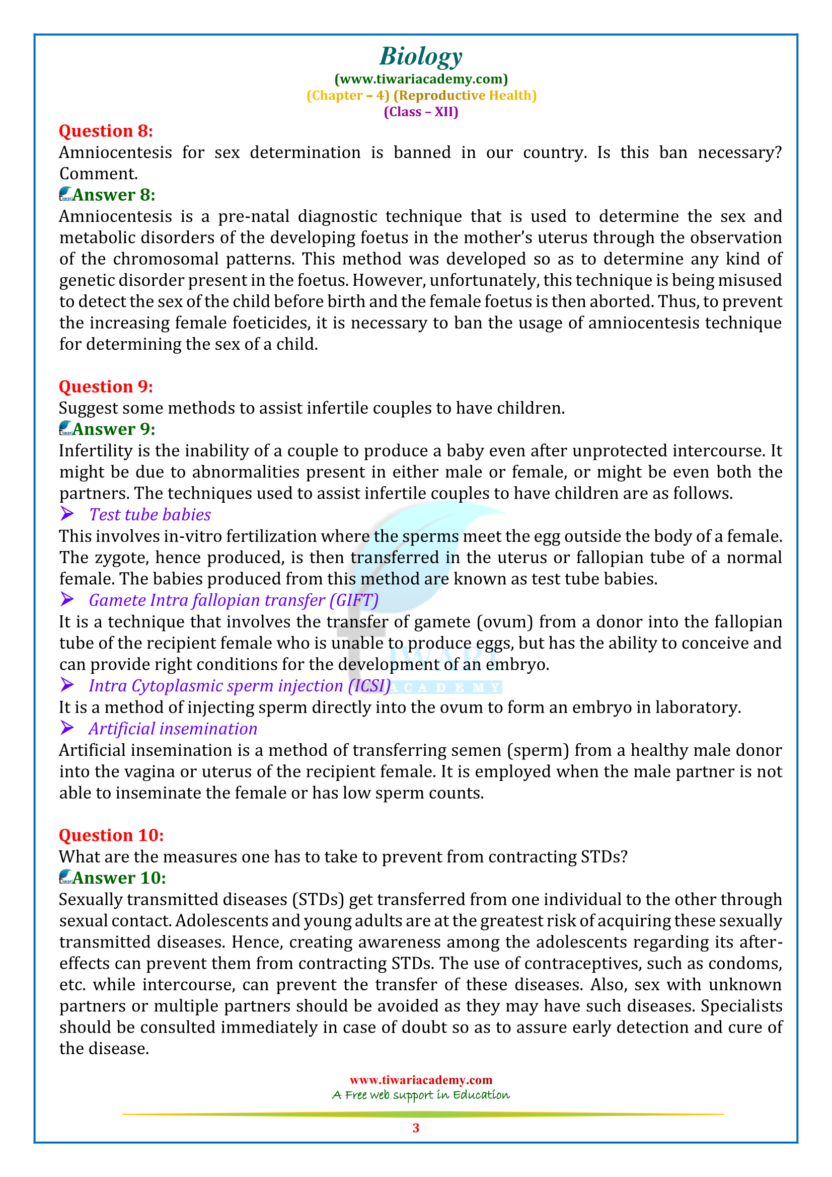 form 4 biology essay questions