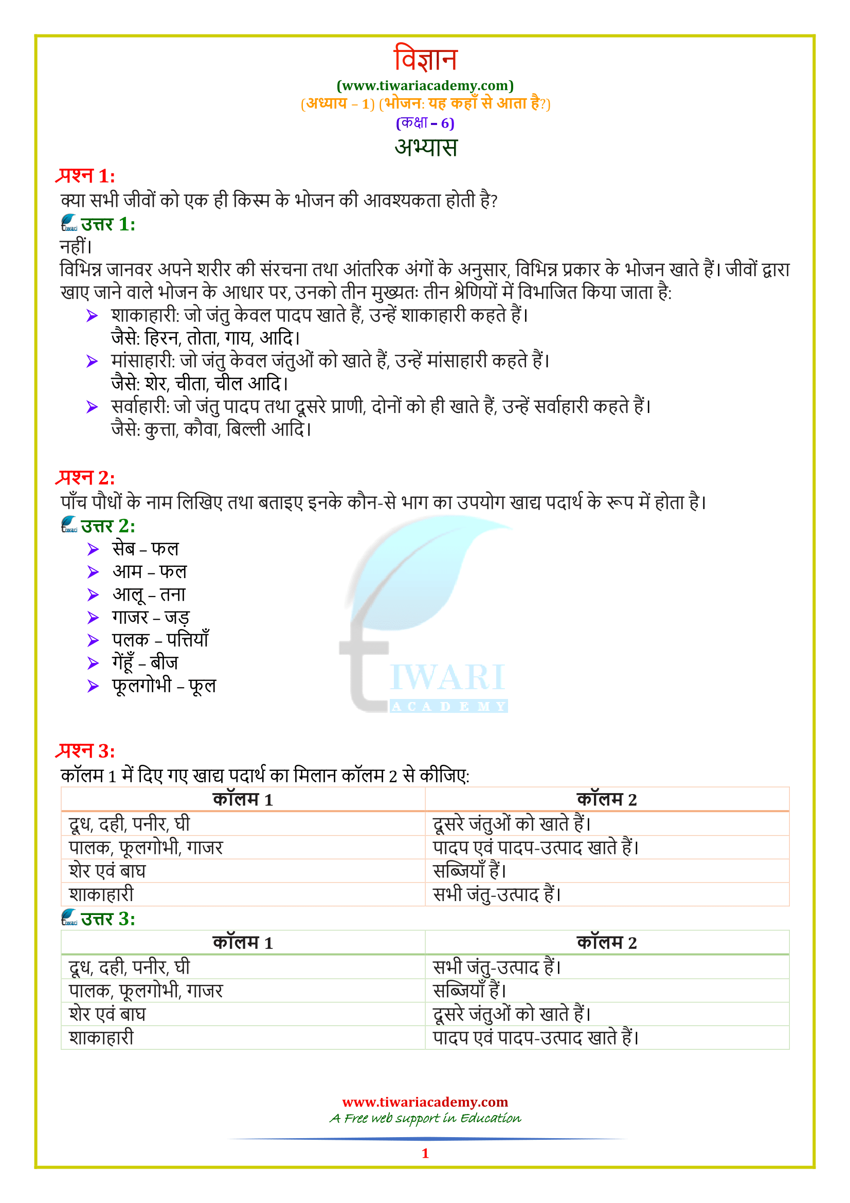 Class 6 Science Chapter 1 Ncert Explained In Hindi Cb vrogue.co