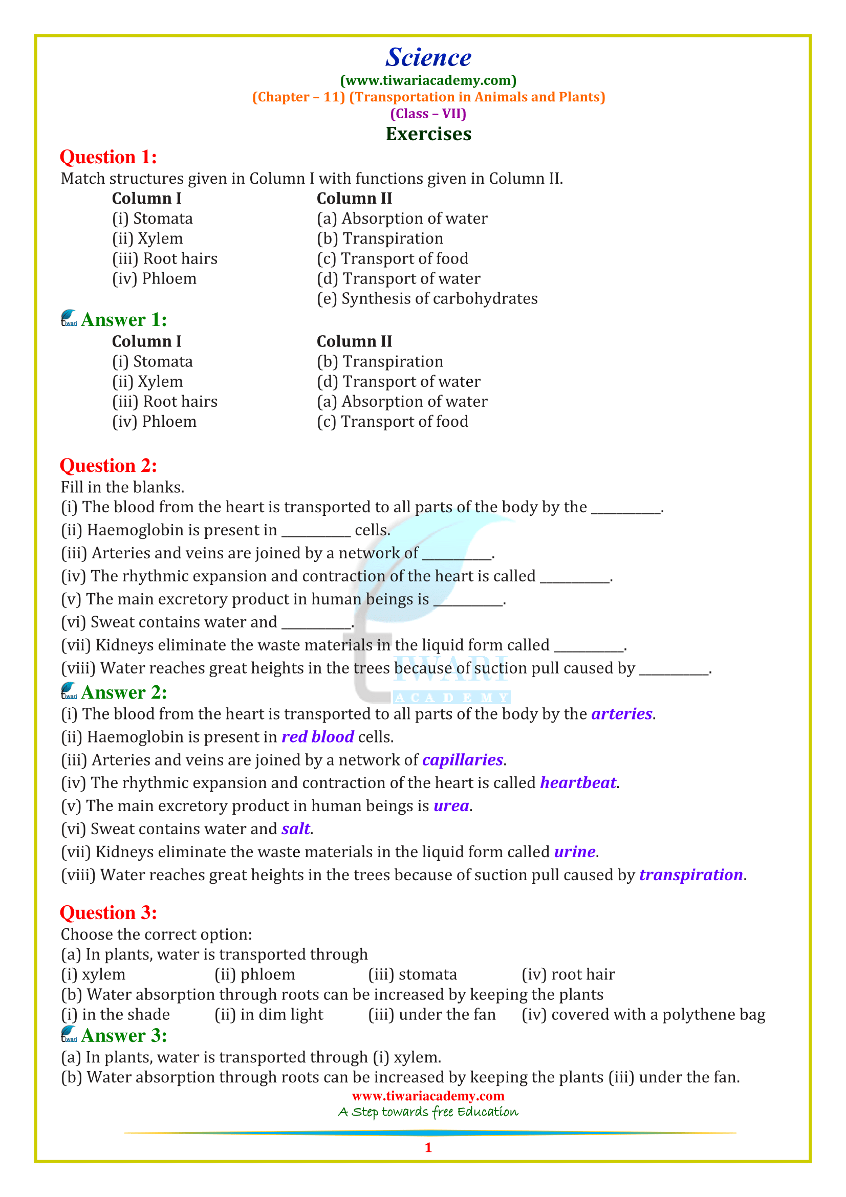 NCERT Solutions for Class 7 Science Chapter 11 in PDF for 2022-2023. NCERT Solutions for Class 7 Science Chapter 11 in PDF for 2022-2023.