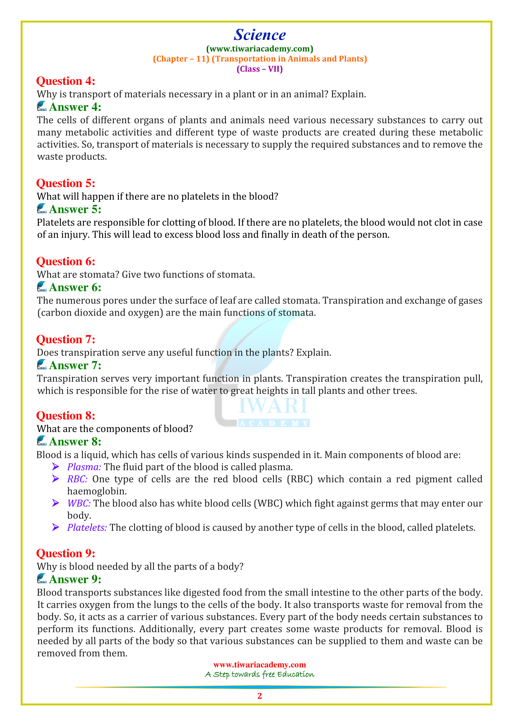 NCERT Solutions for Class 7 Science Chapter 11 in PDF for 2022-2023. NCERT Solutions for Class 7 Science Chapter 11 in PDF for 2022-2023.