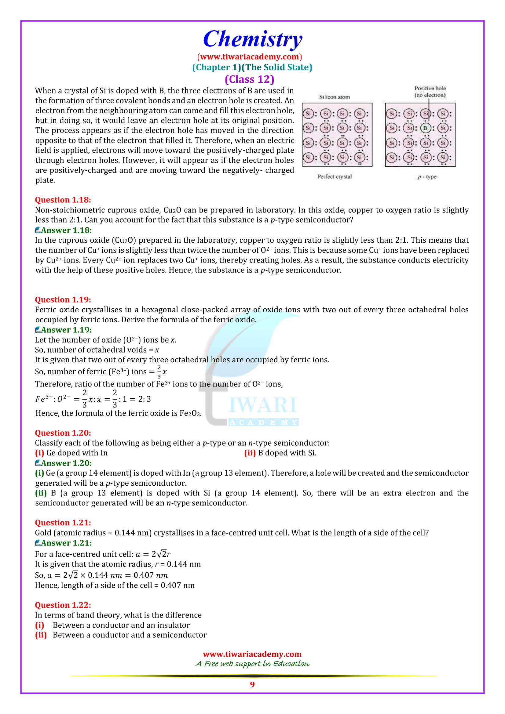 12 solid state ans chem