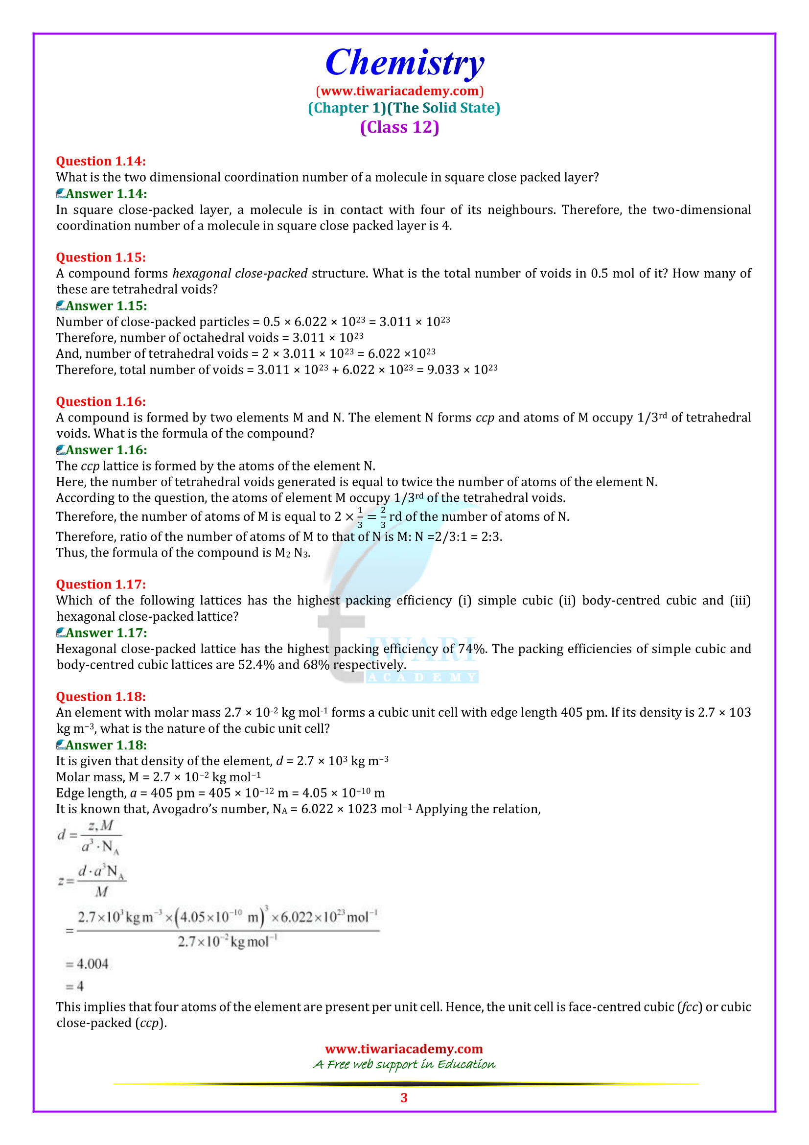 case study questions class 12 chemistry chapter 1