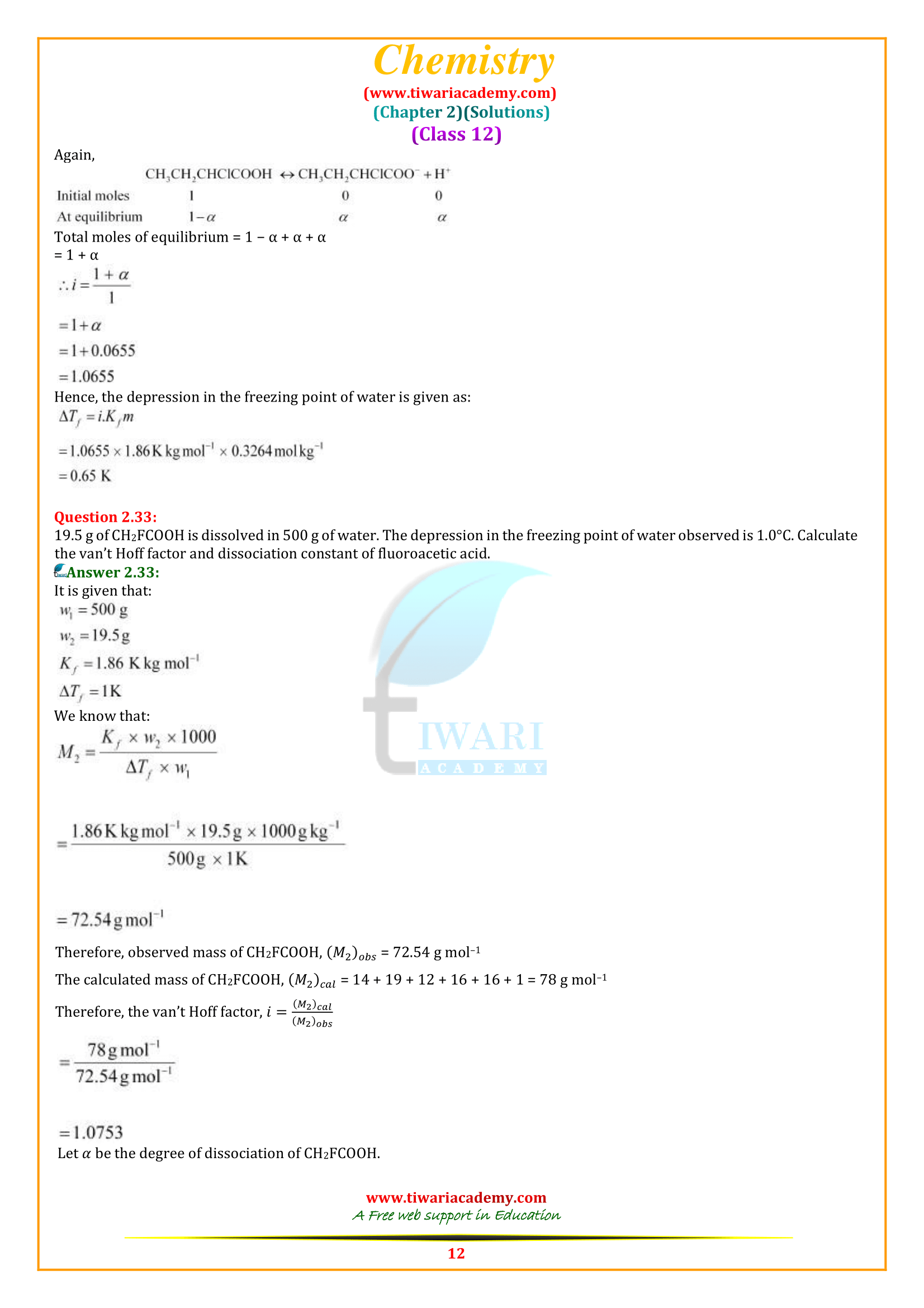 ncert sols for +2 chemistry chapter 2