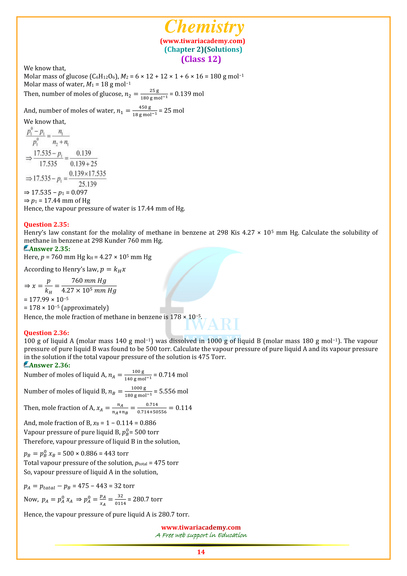 12 chem in English medium ch. 2