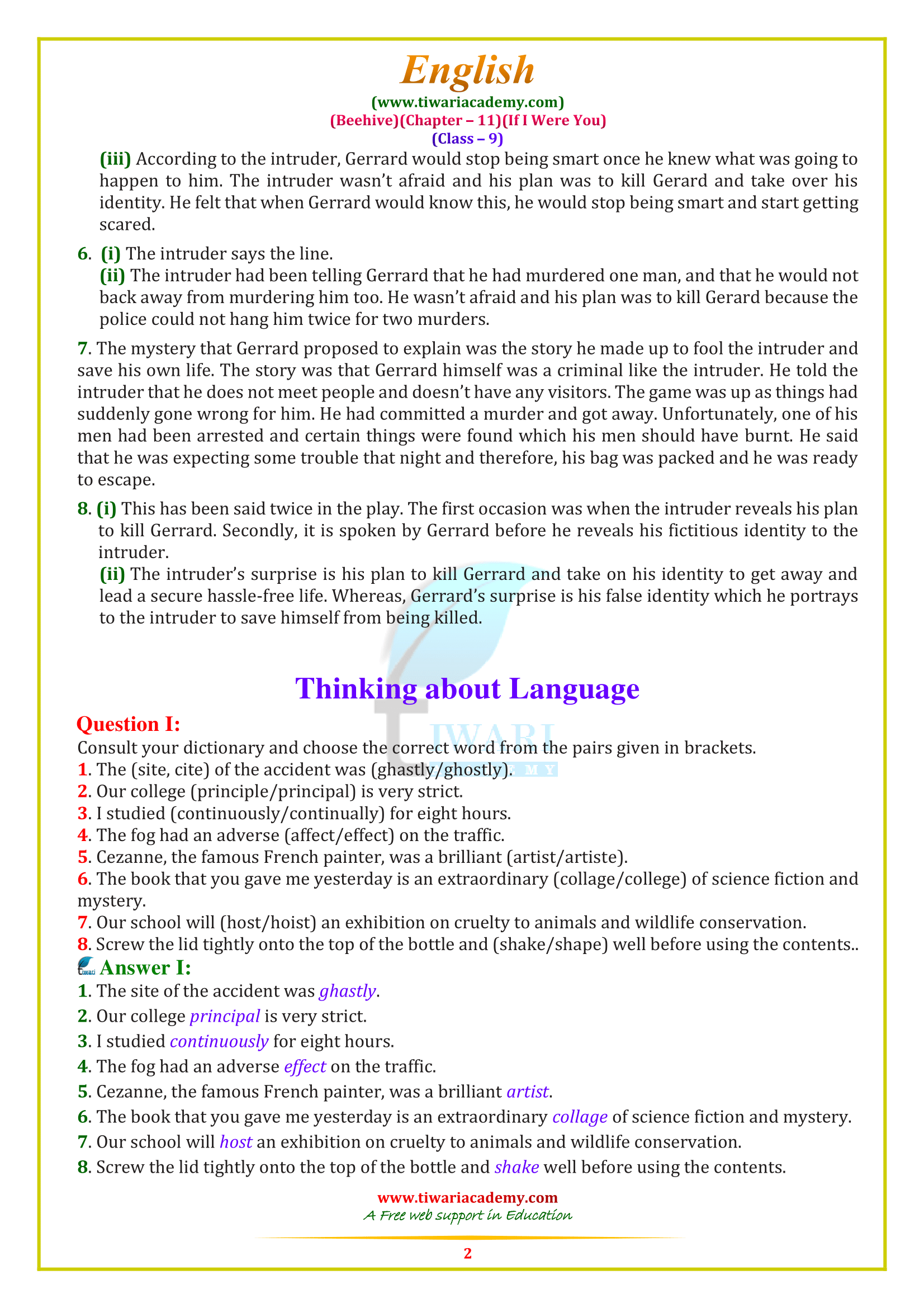 9 English chapter 11