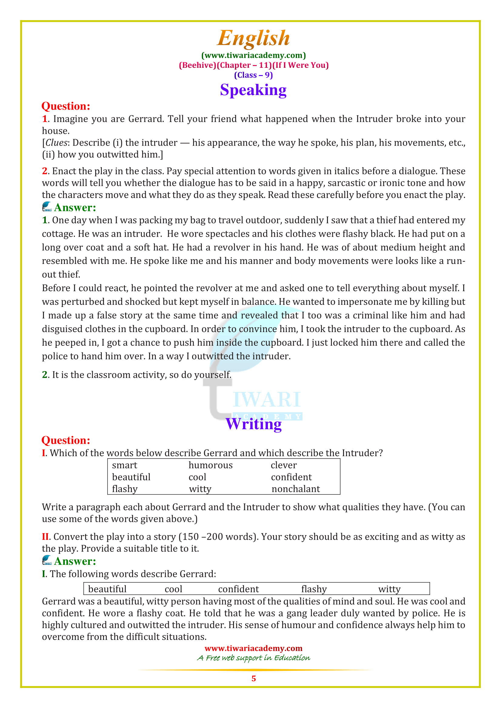 9 Eng chapter 11 beehive