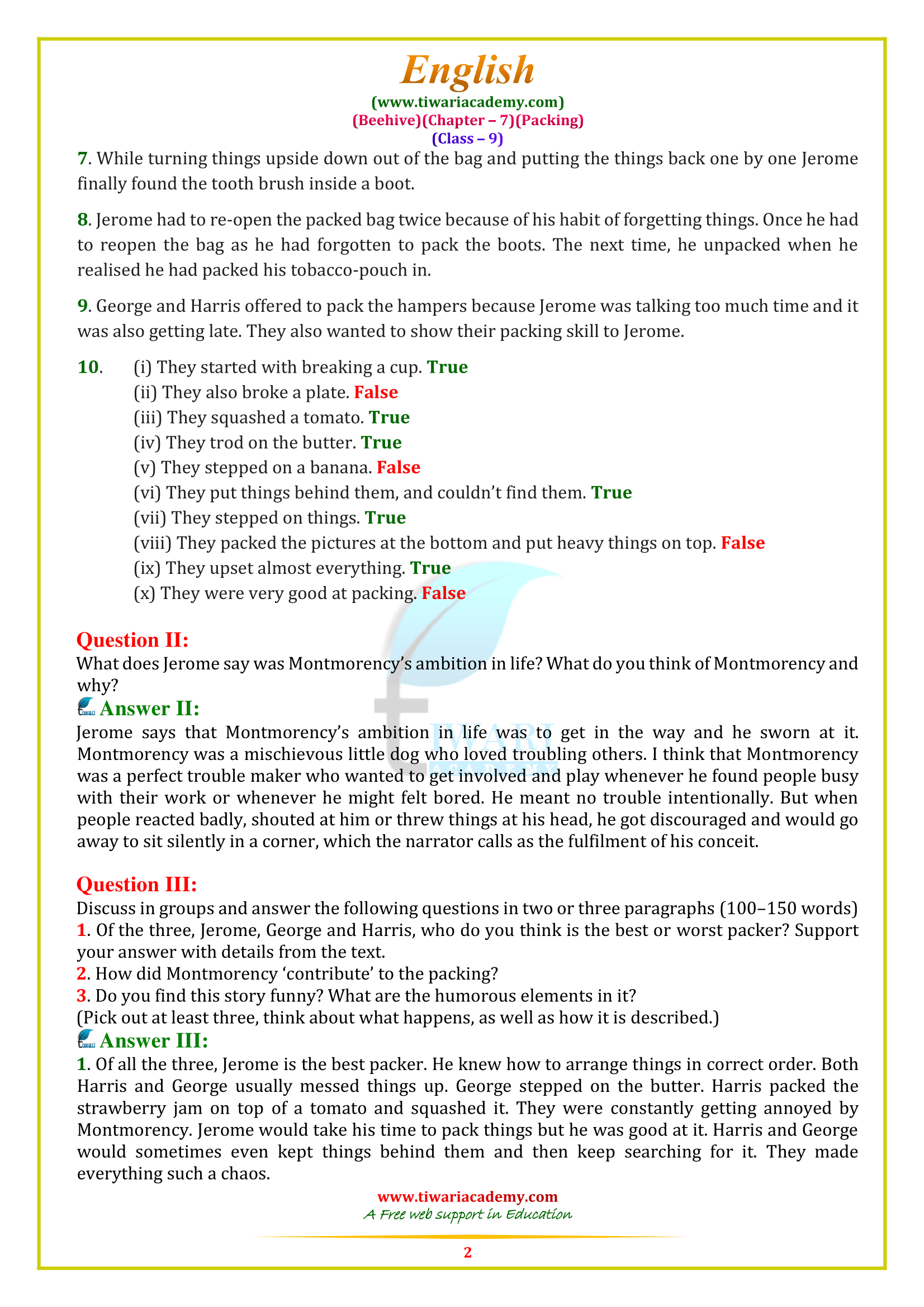9 English ch. 7
