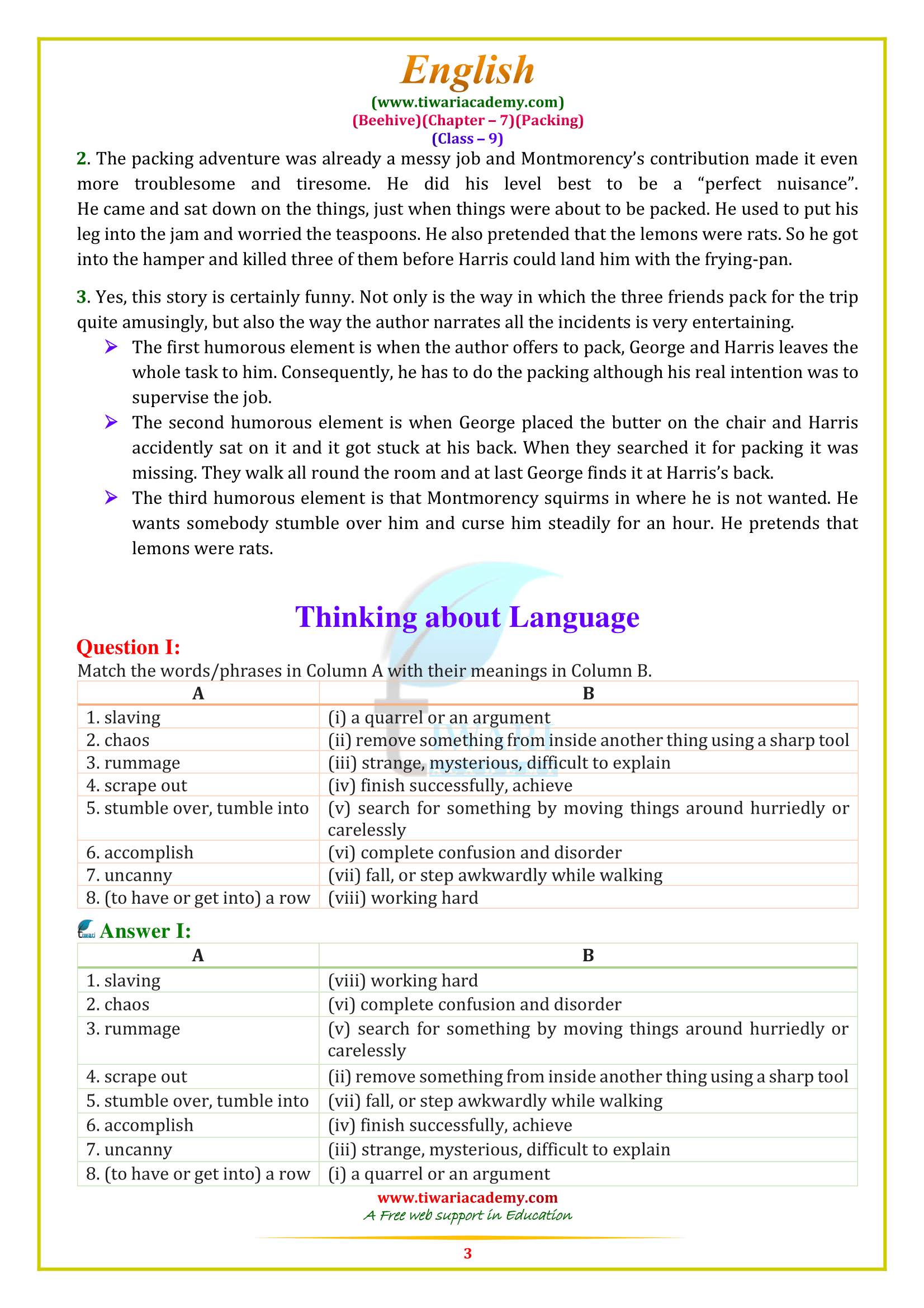 9 Beehive chapter 7