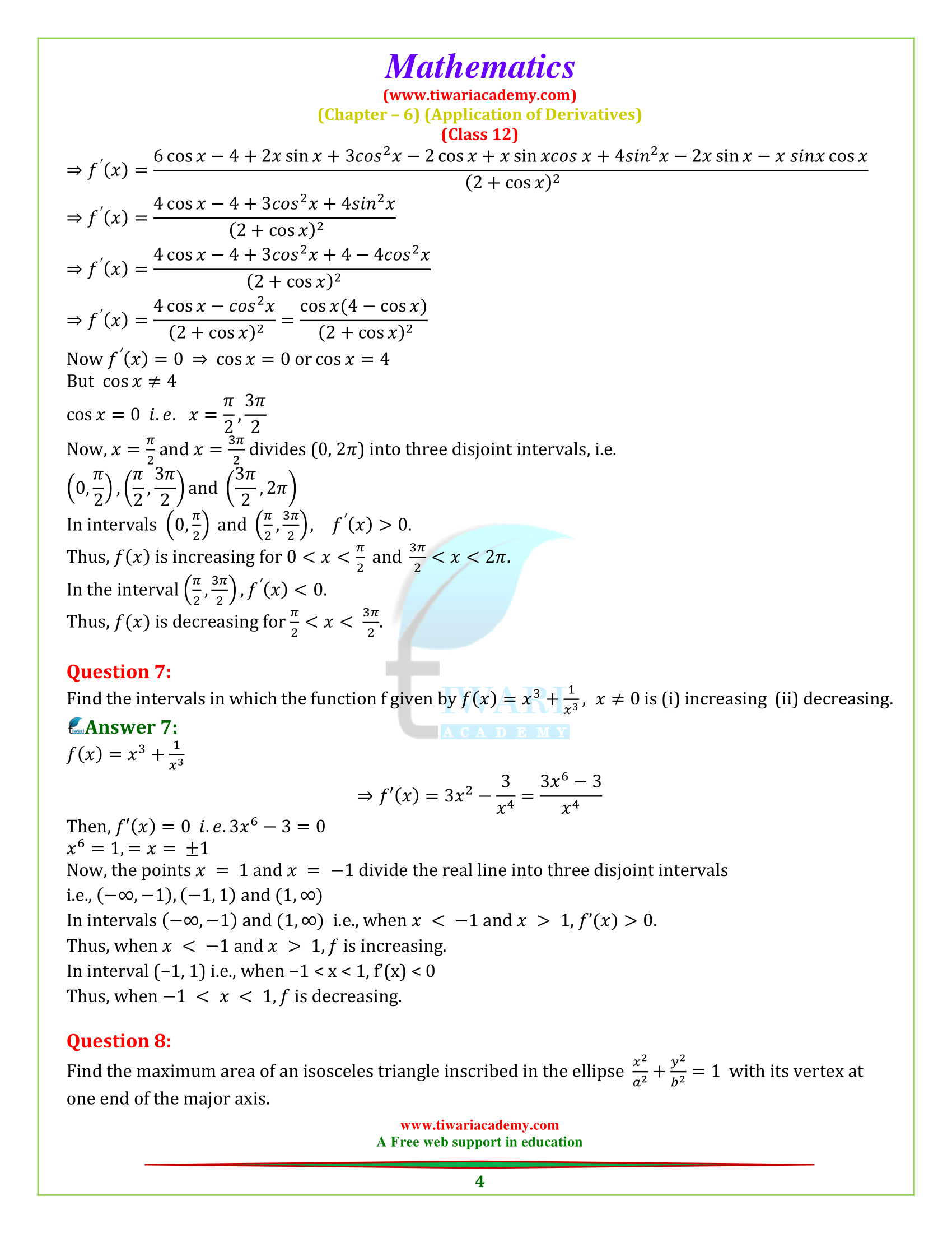 12 Maths misc. 6