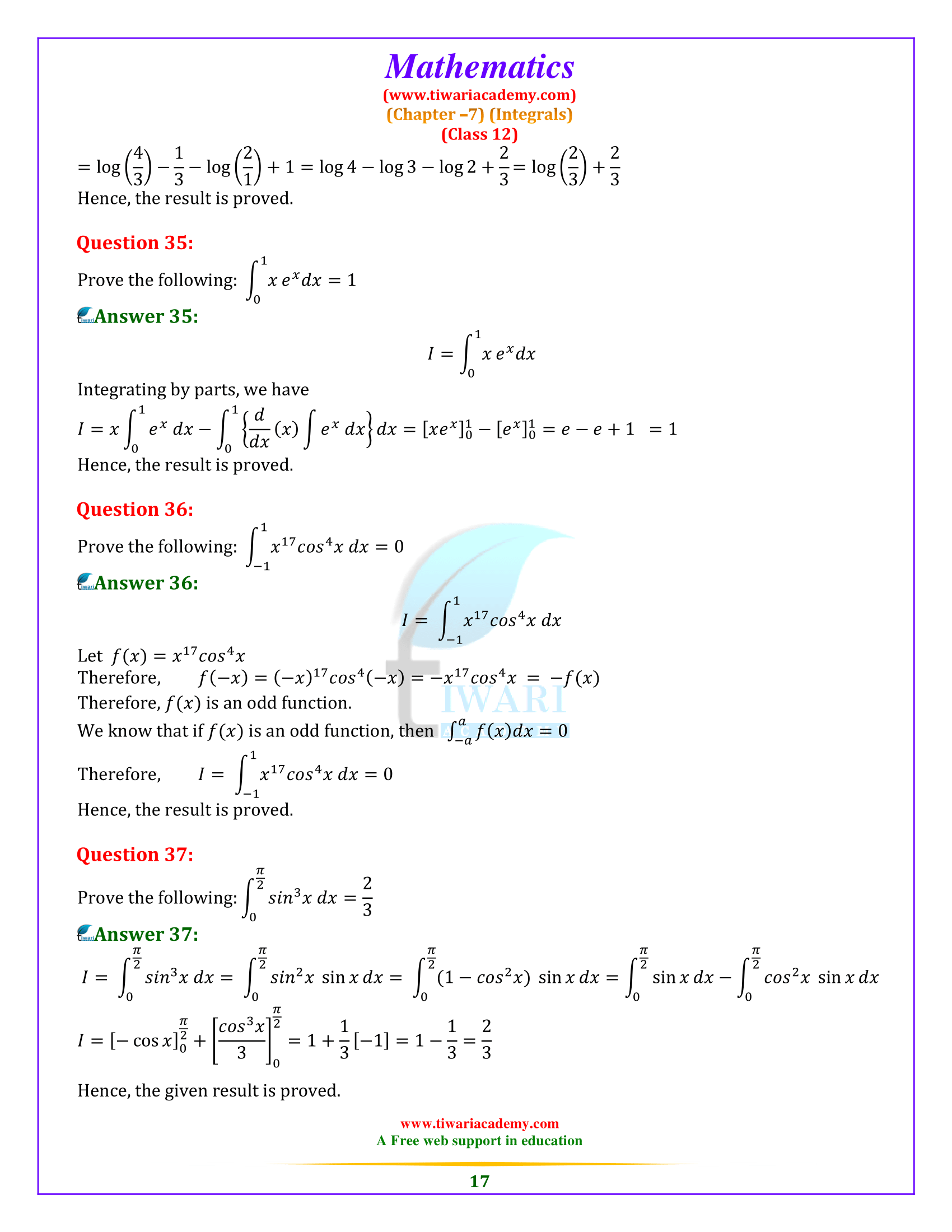 12 Maths Miscellabeous 7 guide free