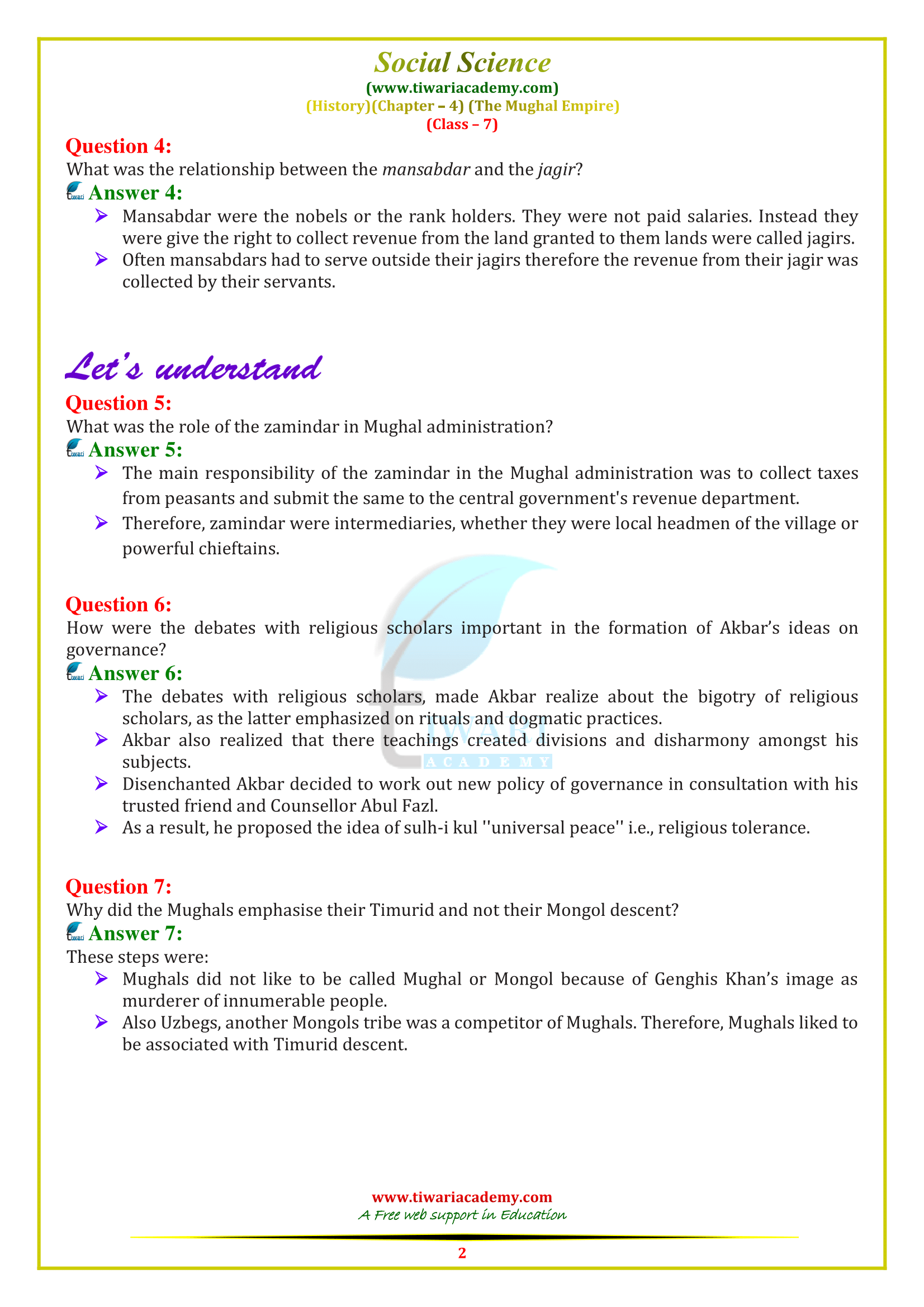 7 Social chapter 4