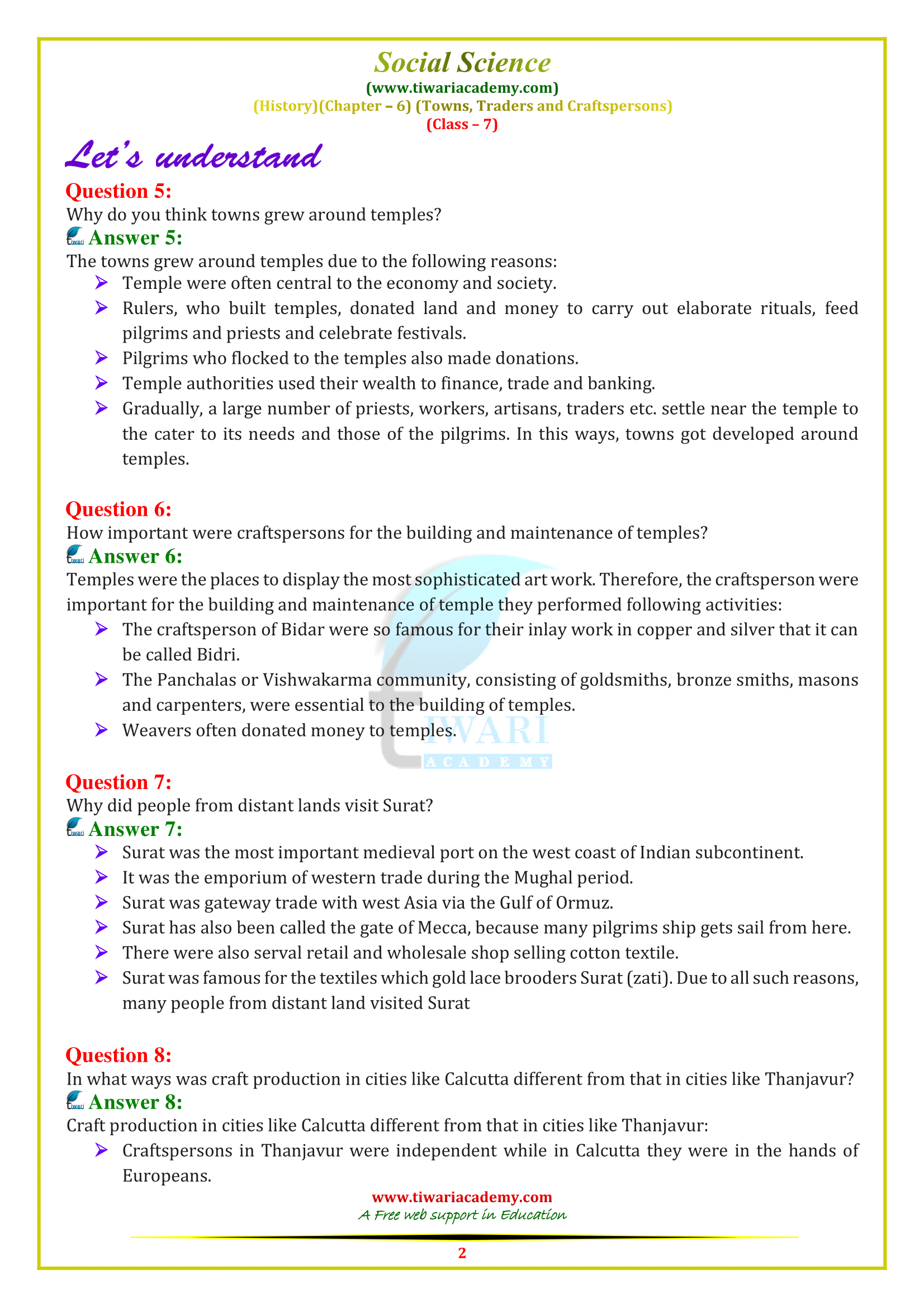 7 Social chapter 6 history