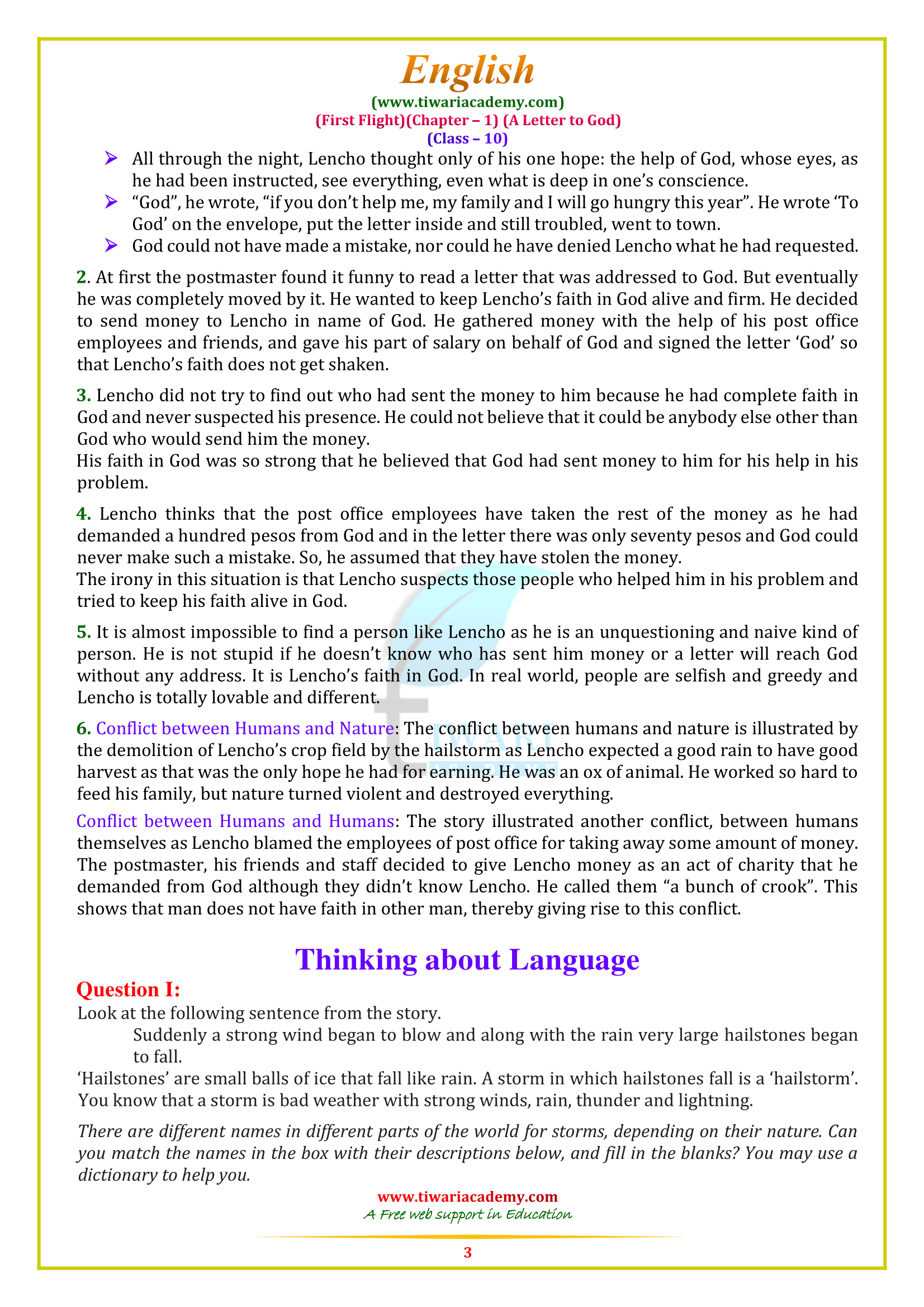 NCERT Solutions For Class 10 English First Flight Chapter 1 In PDF from-the-diary-of-anne-frank-class-10-cbse-summary-explanation