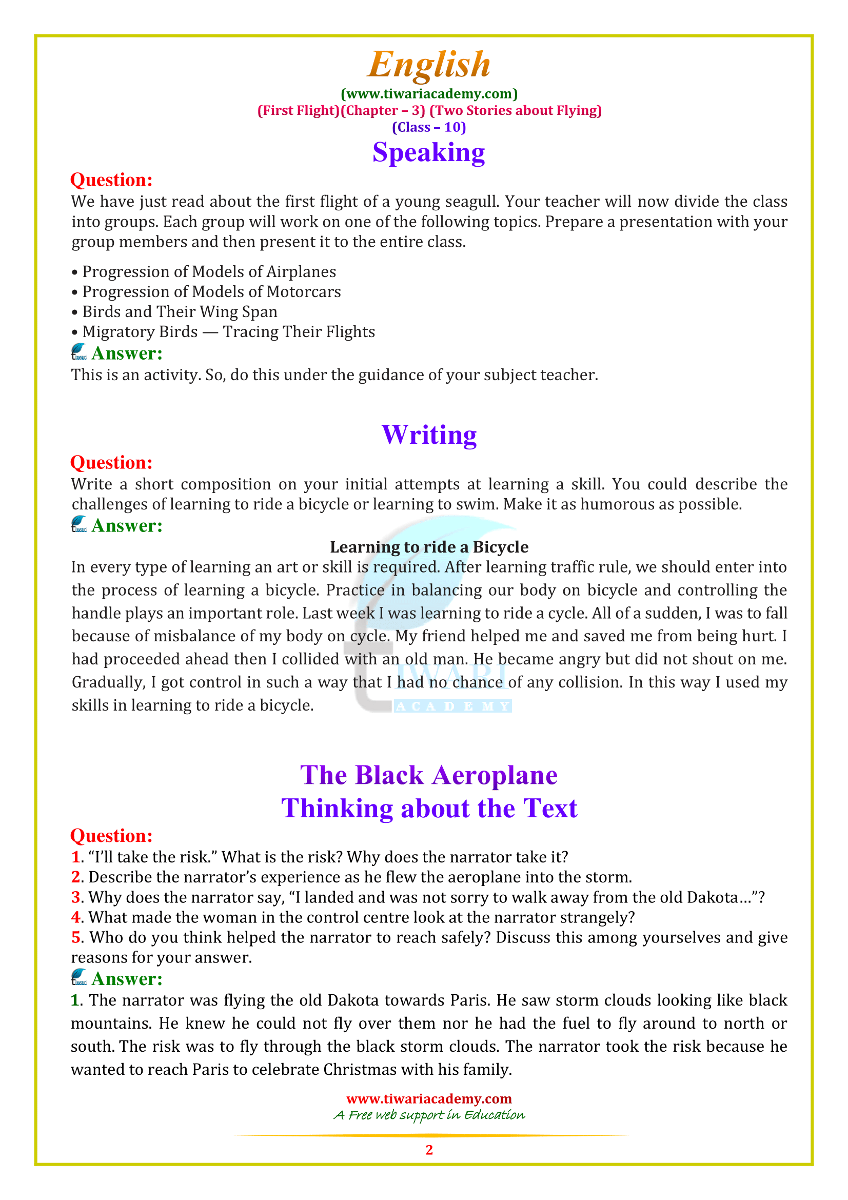 10 English chapter 3