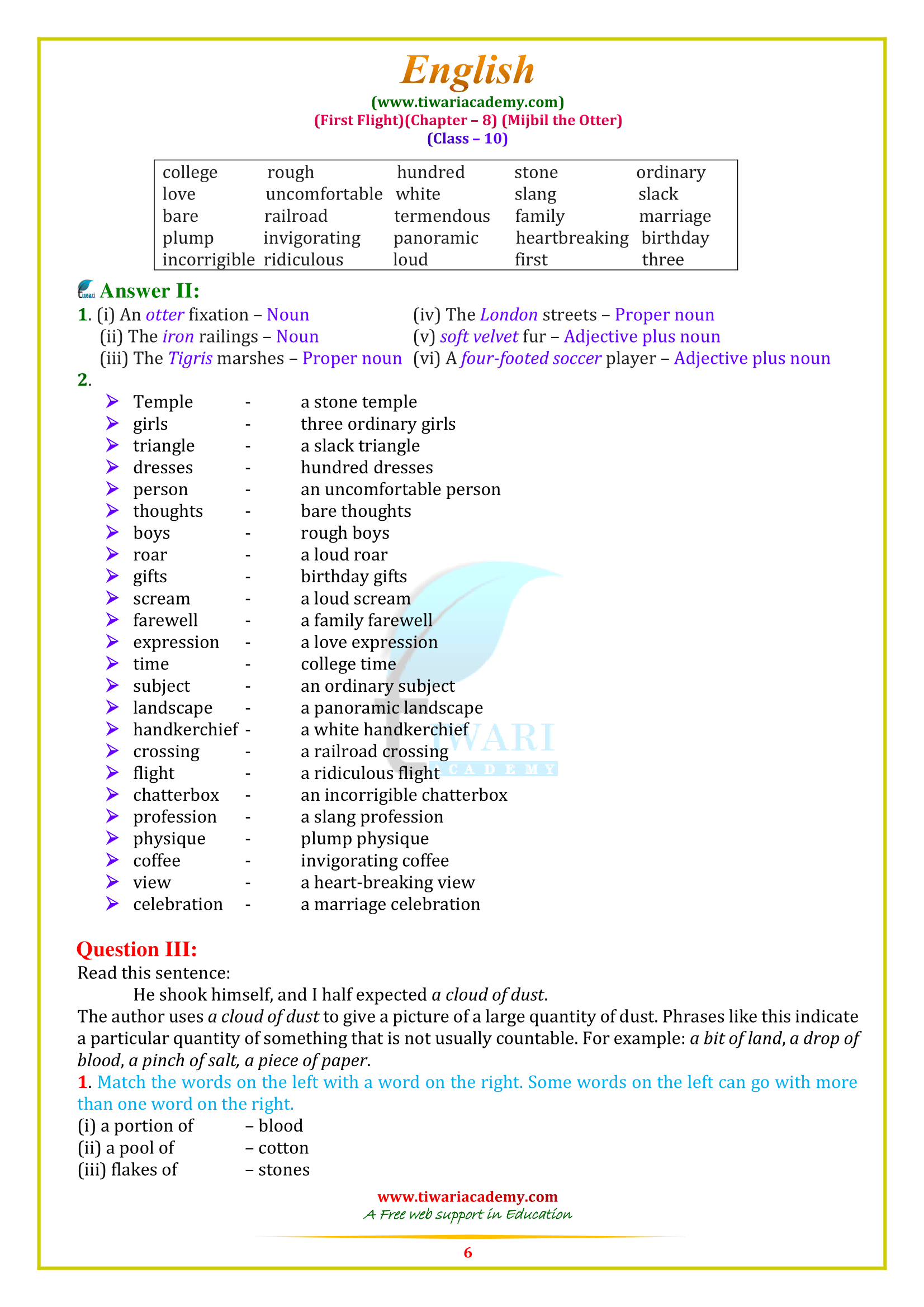 Chapter 8 answers