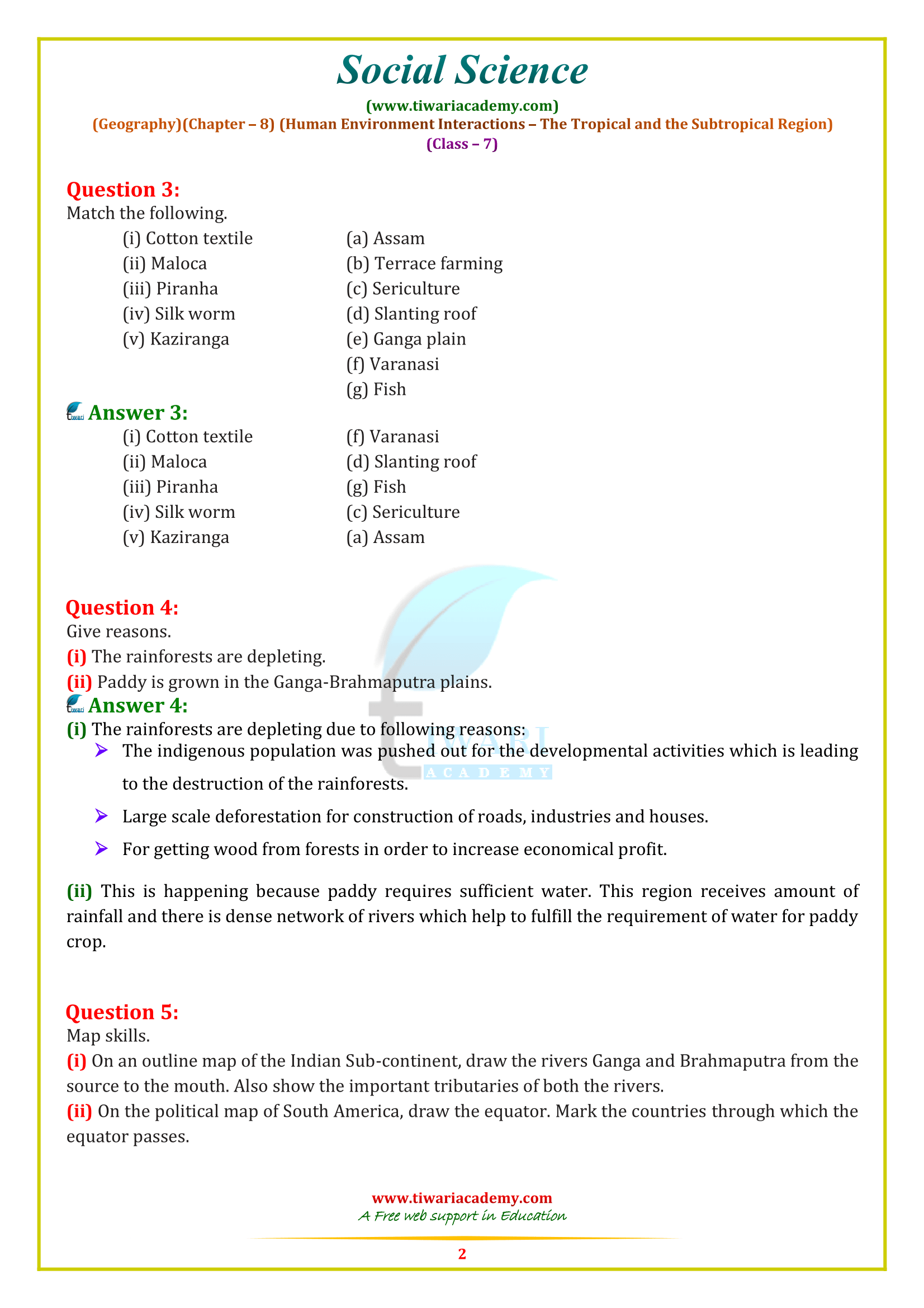 class 7 geography