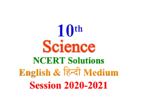 NCERT Solutions for Class 10 Science