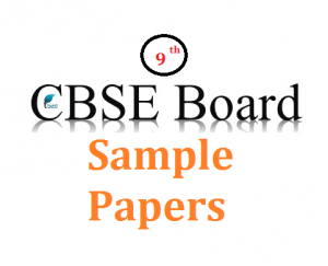 CBSE Sample Papers for Class 9
