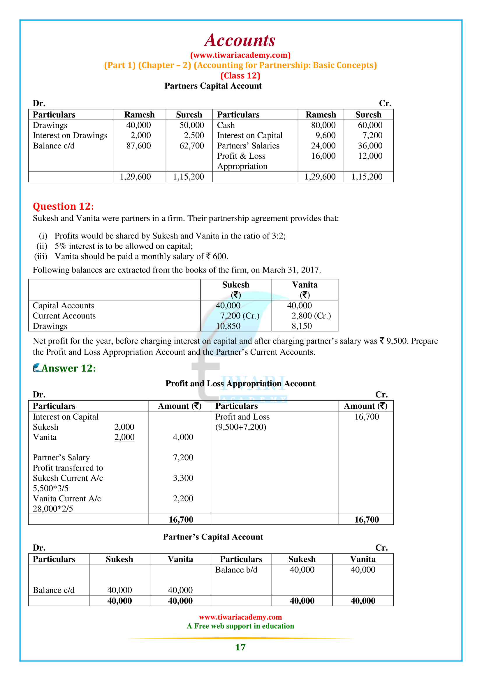 Class 12 Accountancy Chapter 2