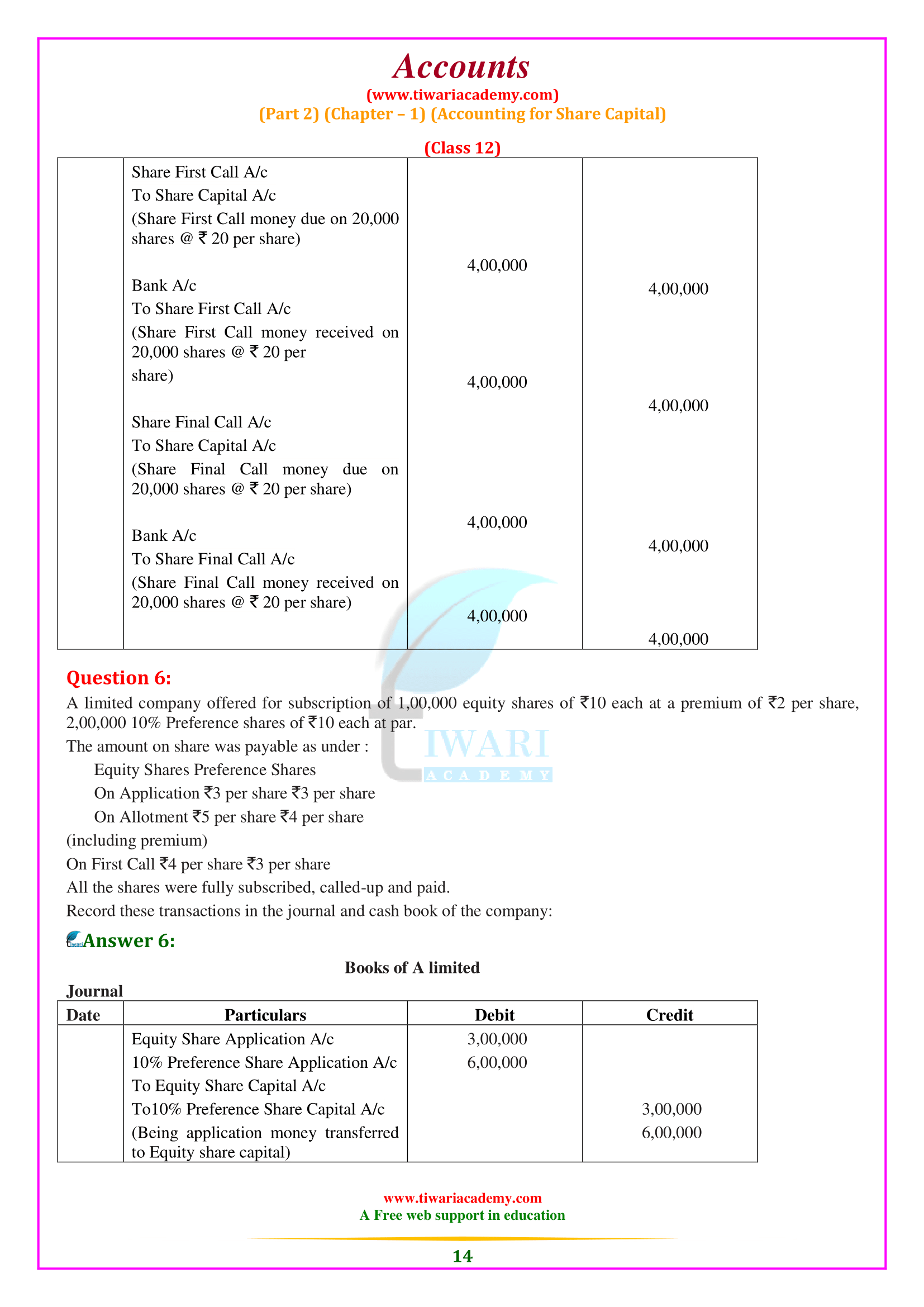 Class 12 a/c chapter 1 part 2