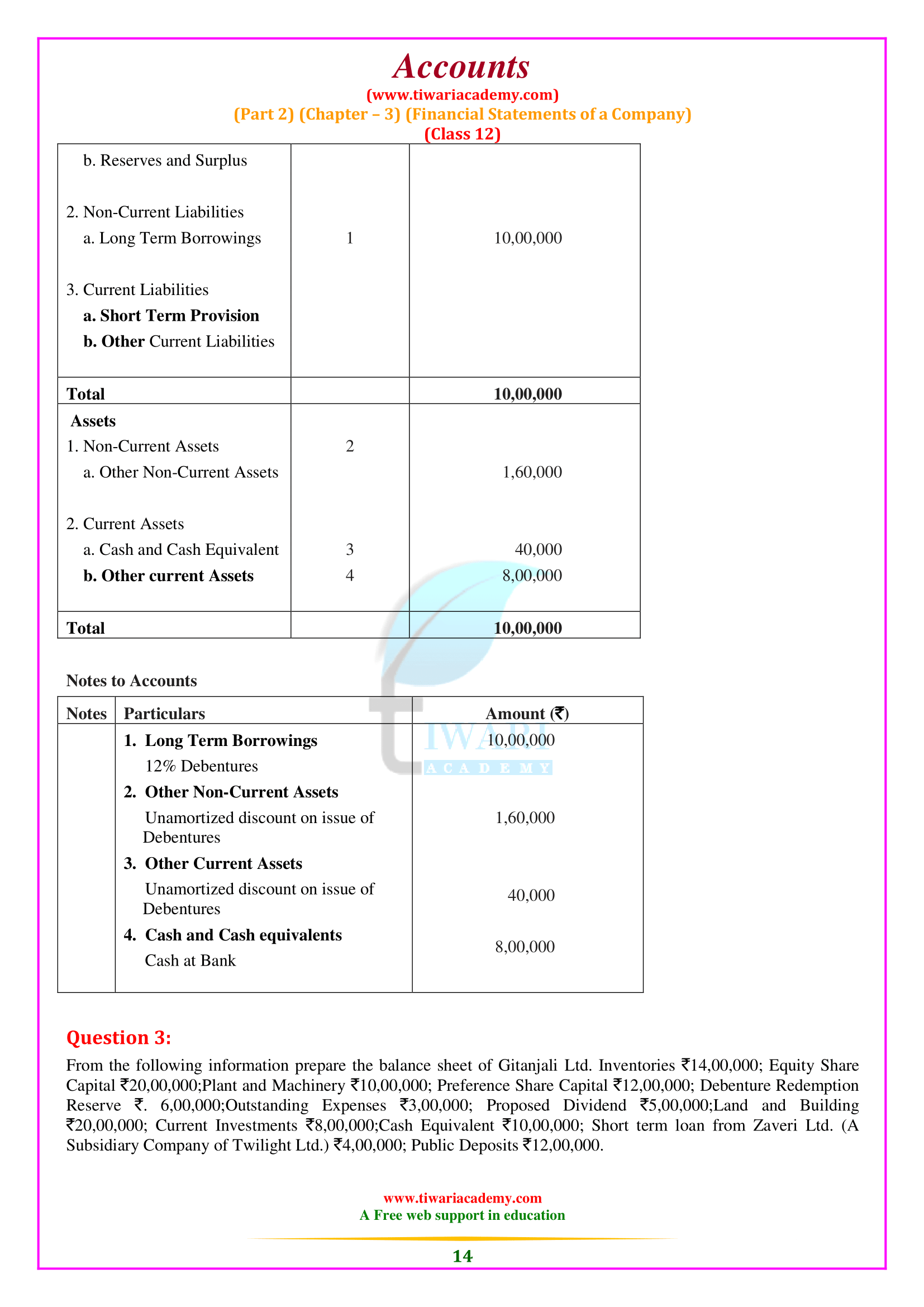 12th Accounts Chapter 3