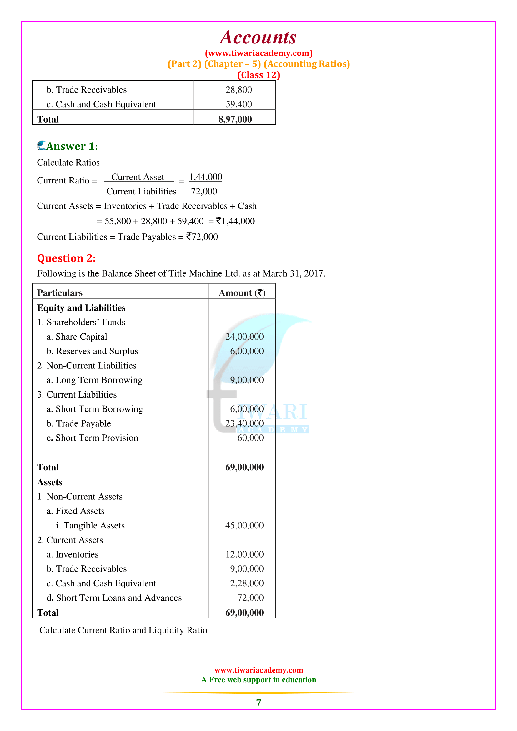 Class 12 Accounts Chapter 5