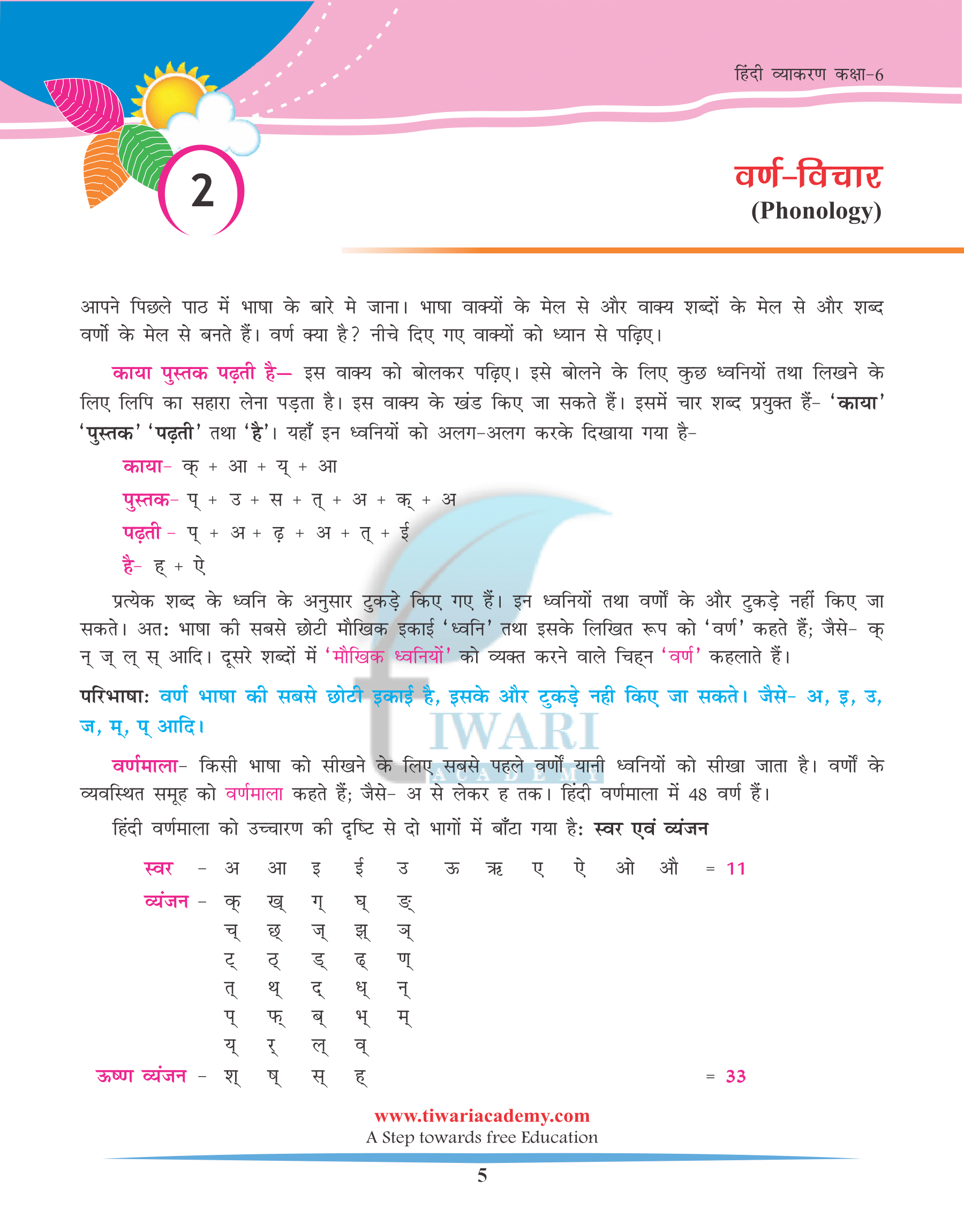 class 6 hindi essay topics